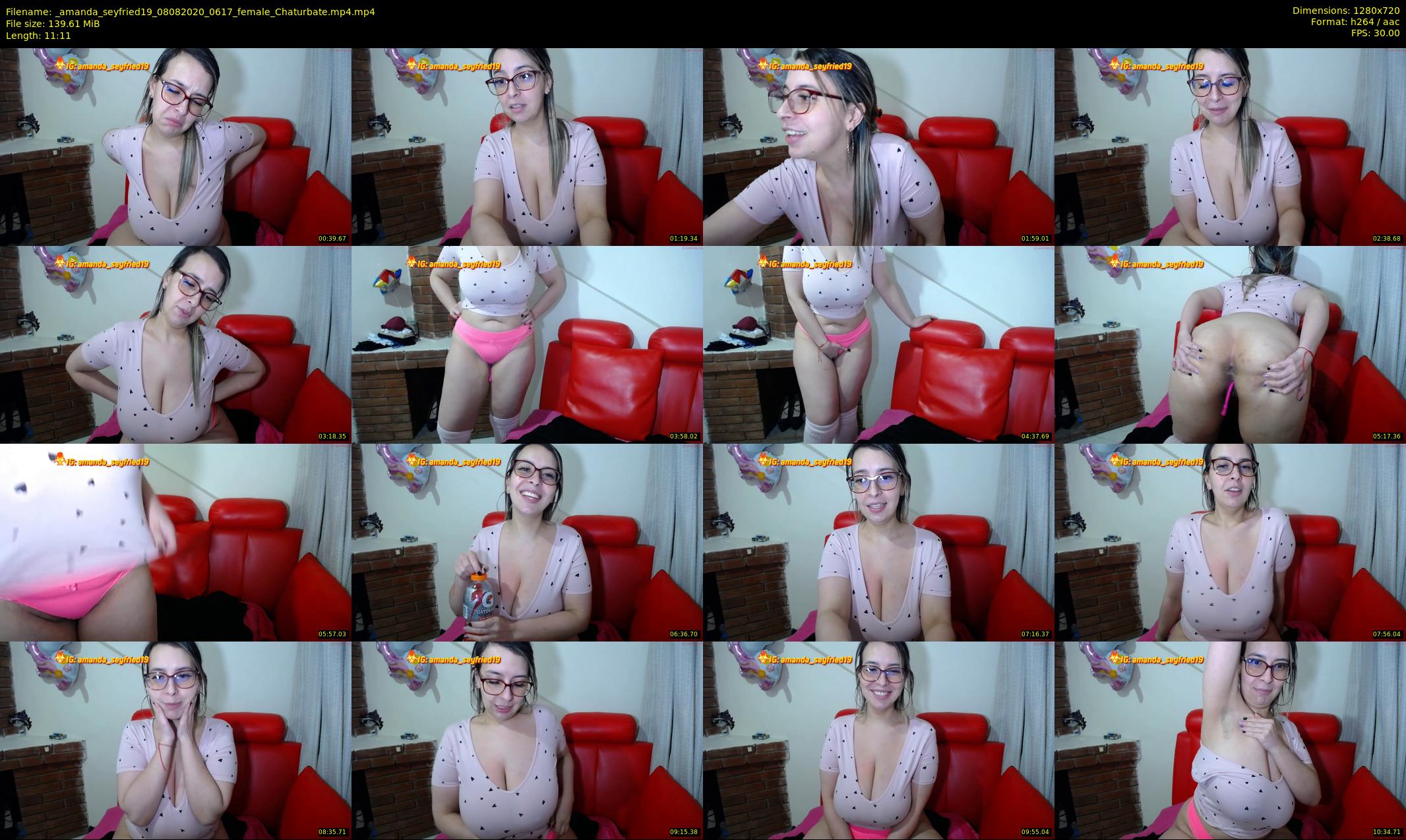 _amanda_seyfried19 — 12 minute Chaturbate female cam show recording, 720p, Aug 8, 2020