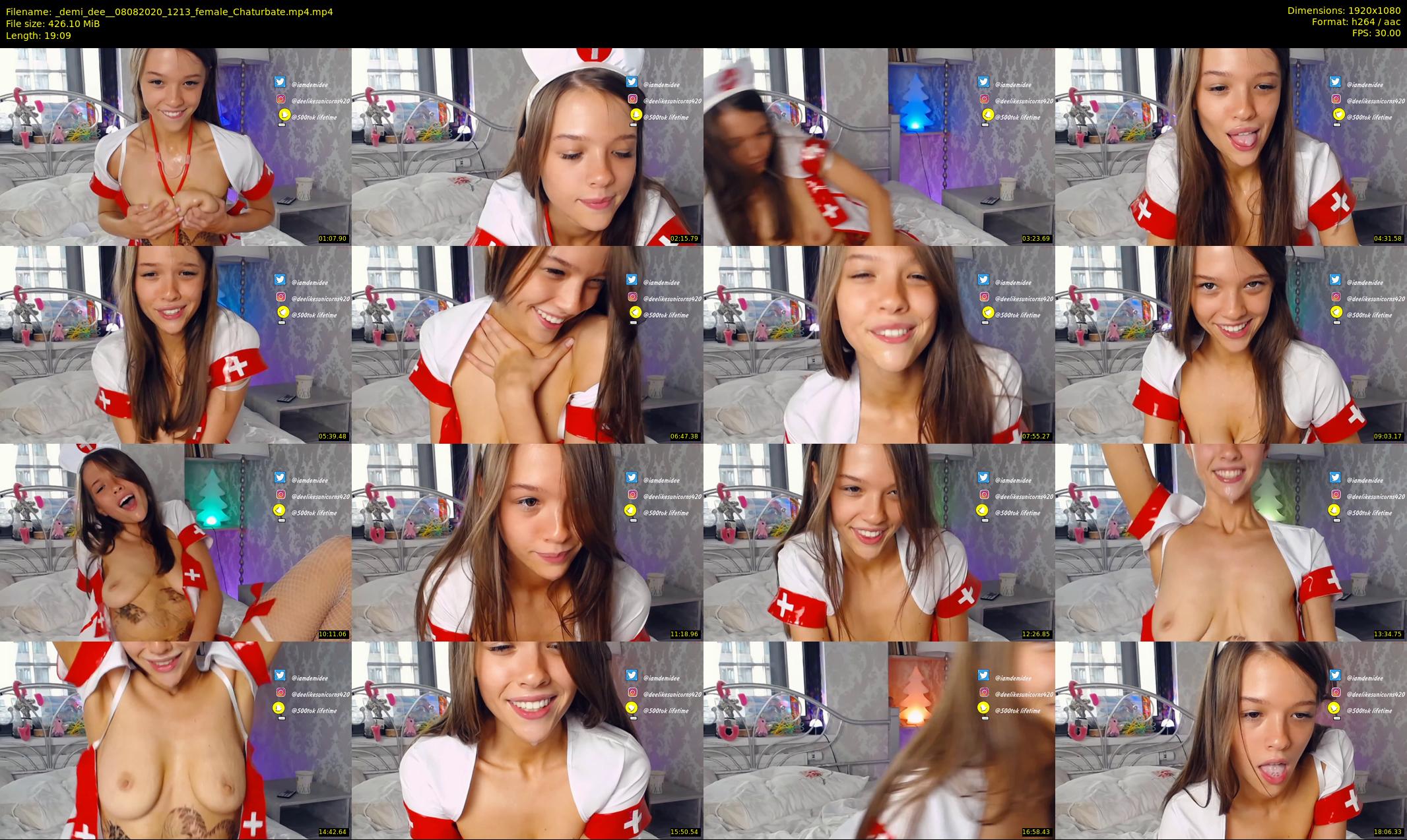 _demi_dee_ — 20 minute Chaturbate female cam show recording, 1080p, Aug 8, 2020