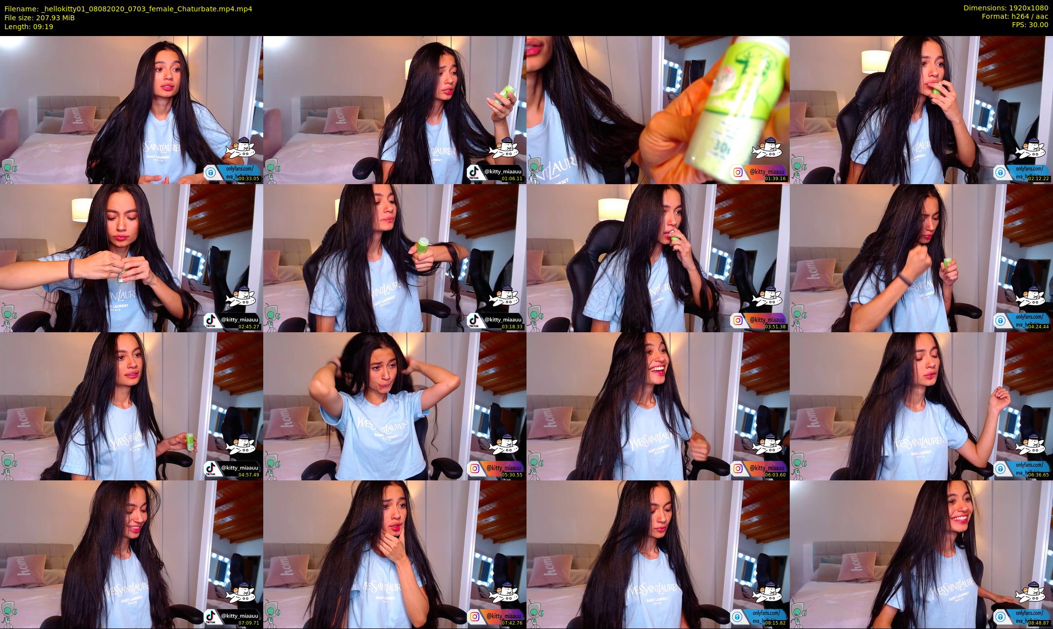 _hellokitty01 — 10 minute Chaturbate female cam show recording, 1080p, Aug 8, 2020