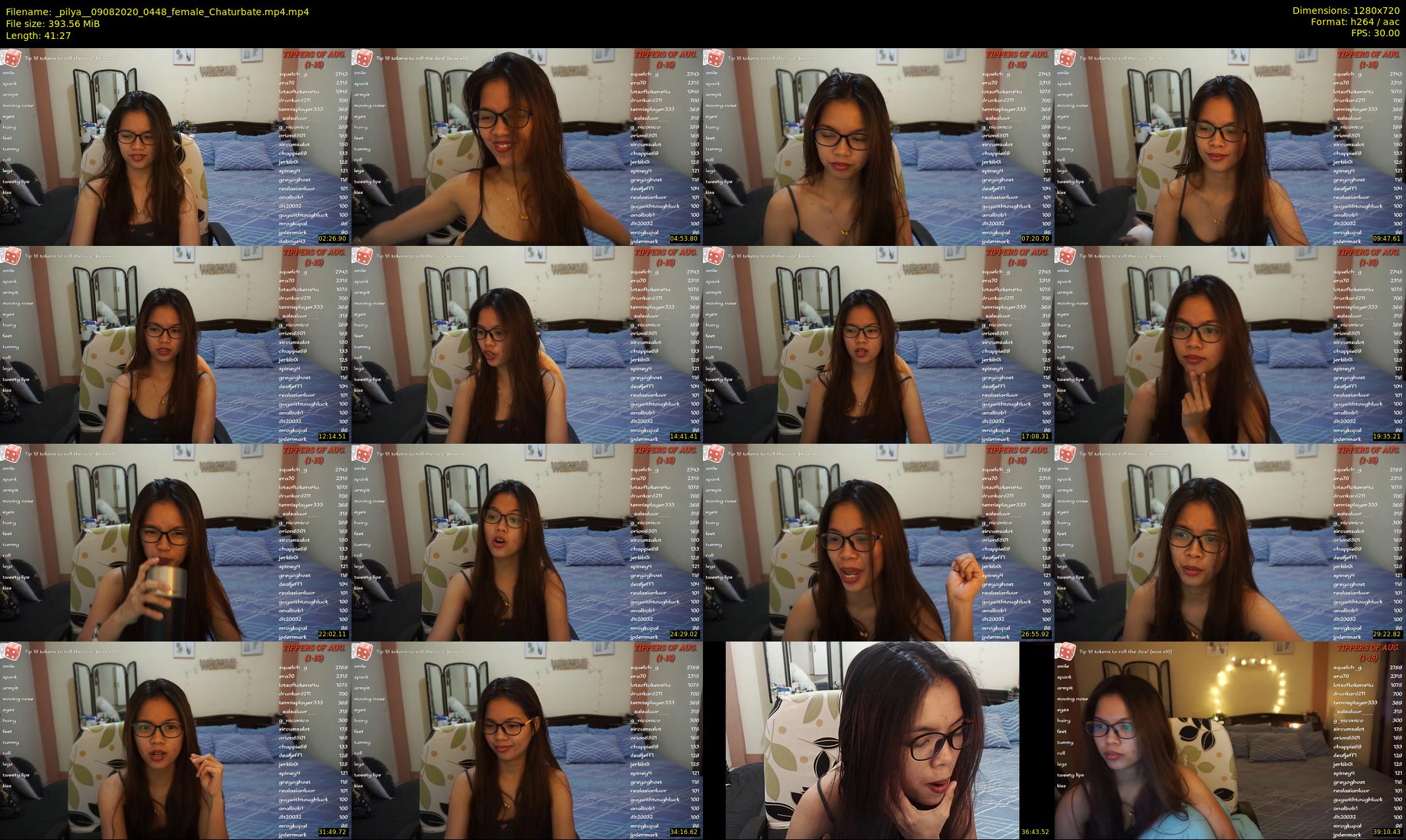 _pilya_ — 42 minute Chaturbate female cam show recording, 720p, Aug 9, 2020