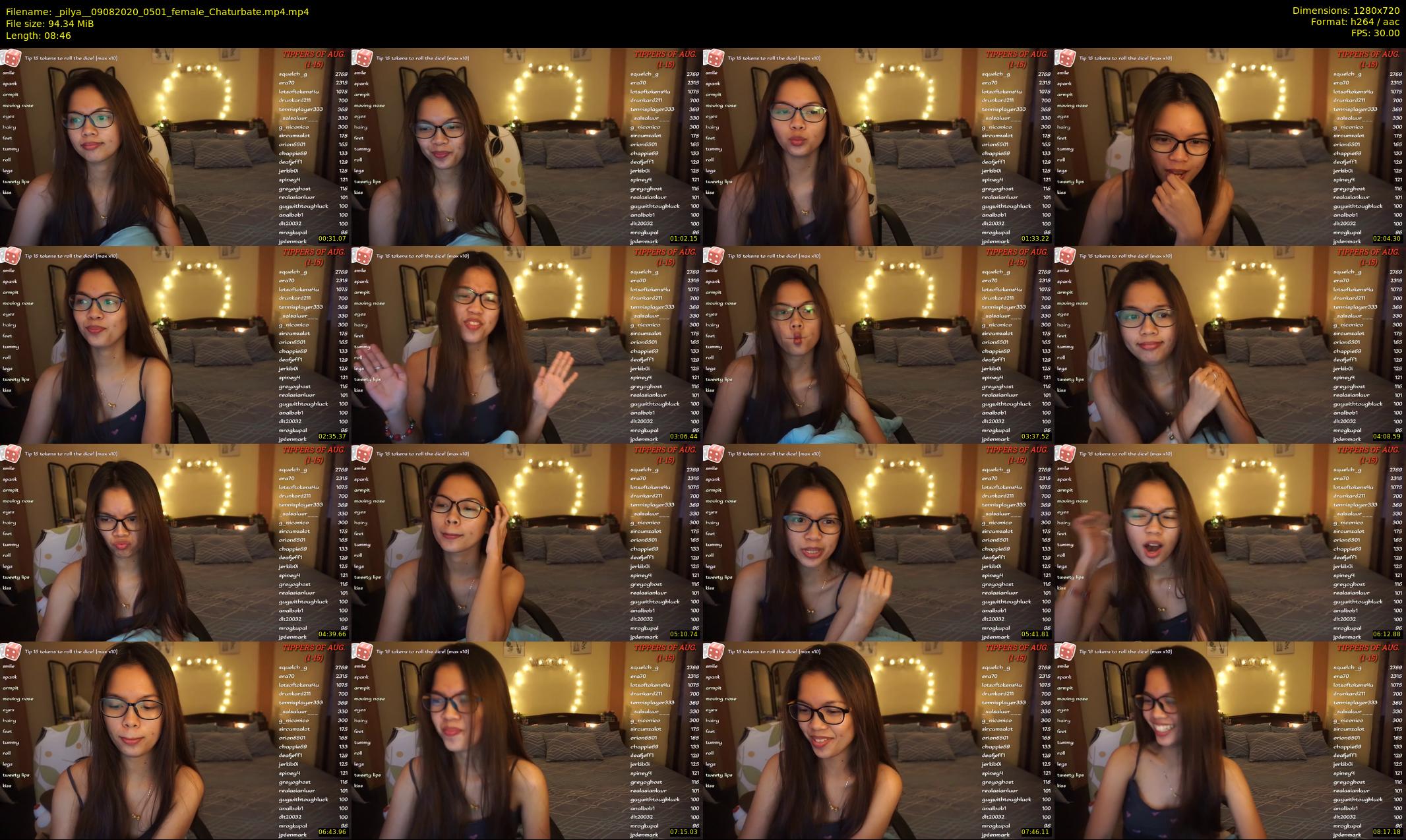 _pilya_ — 9 minute Chaturbate female cam show recording, 720p, Aug 9, 2020