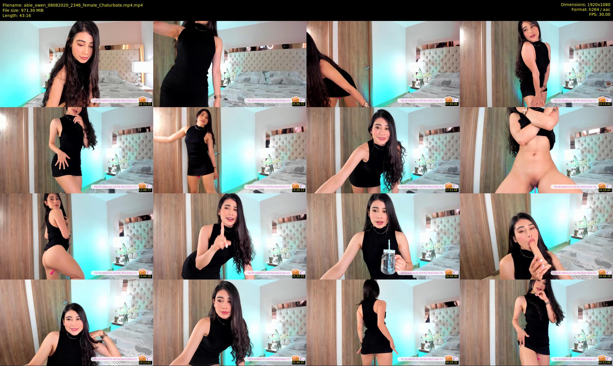 abie_owen — 44 minute Chaturbate female cam show recording, 1080p, Aug 8, 2020