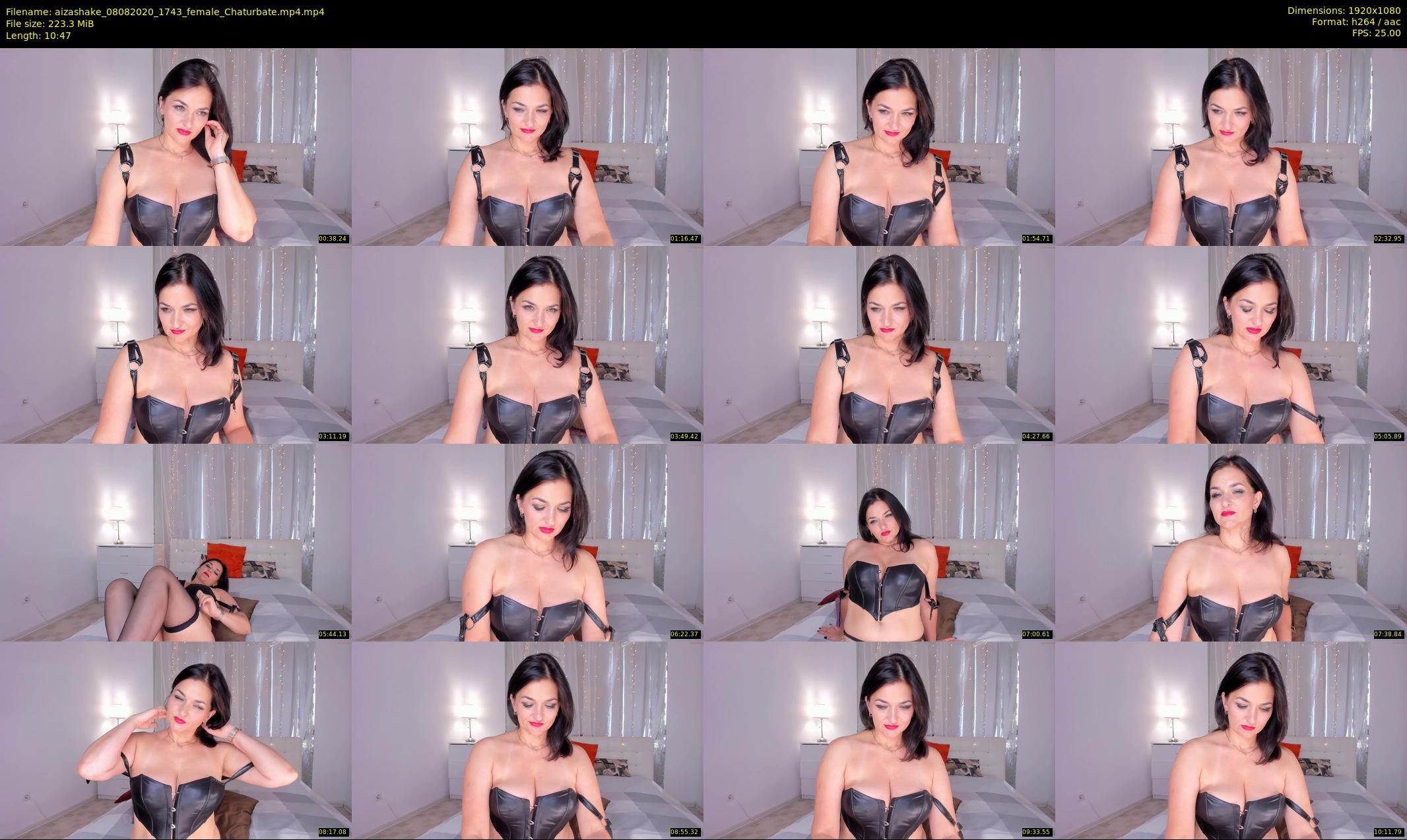aizashake — 11 minute Chaturbate female cam show recording, 1080p, Aug 8, 2020