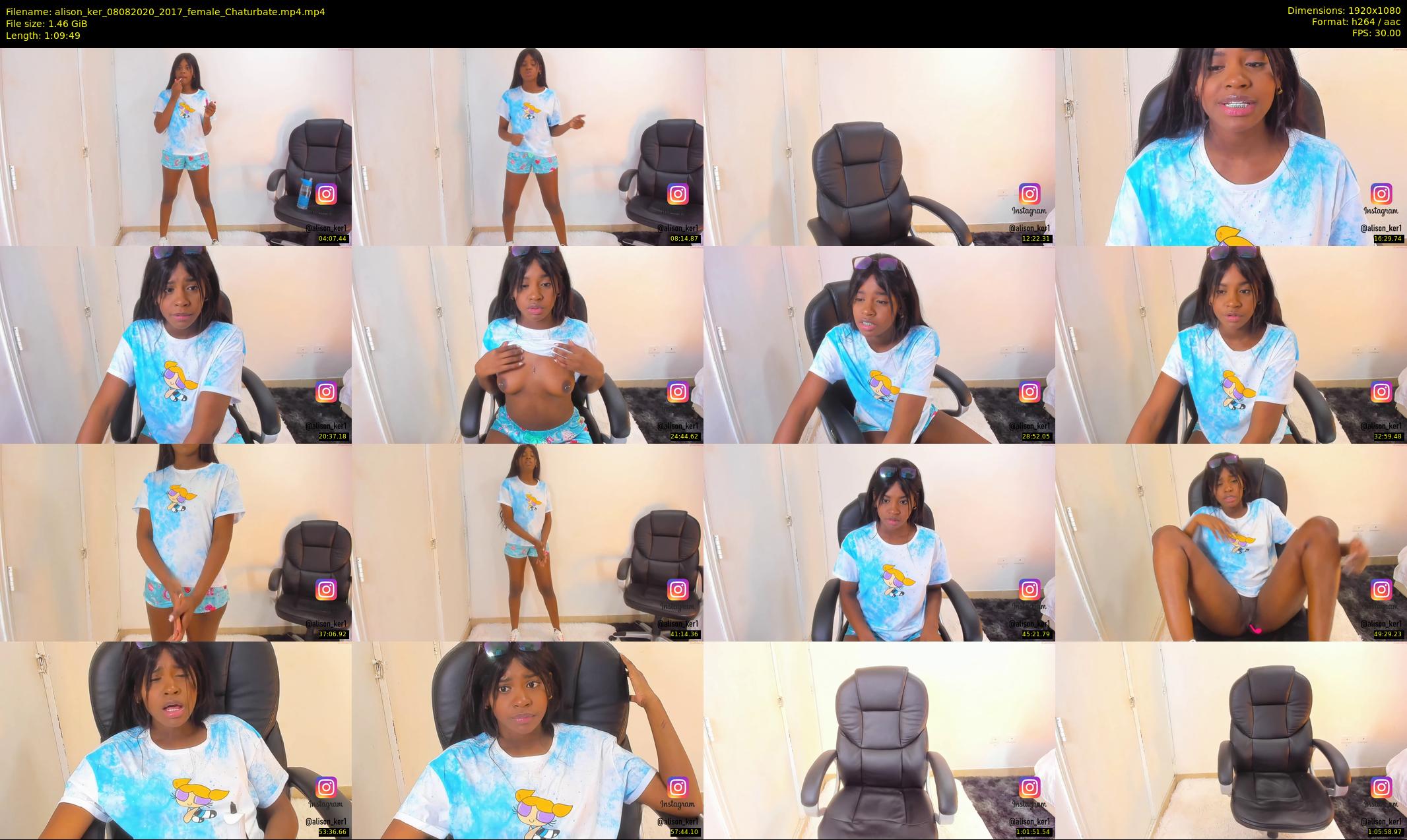alison_ker — 70 minute Chaturbate female cam show recording, 1080p, Aug 8, 2020