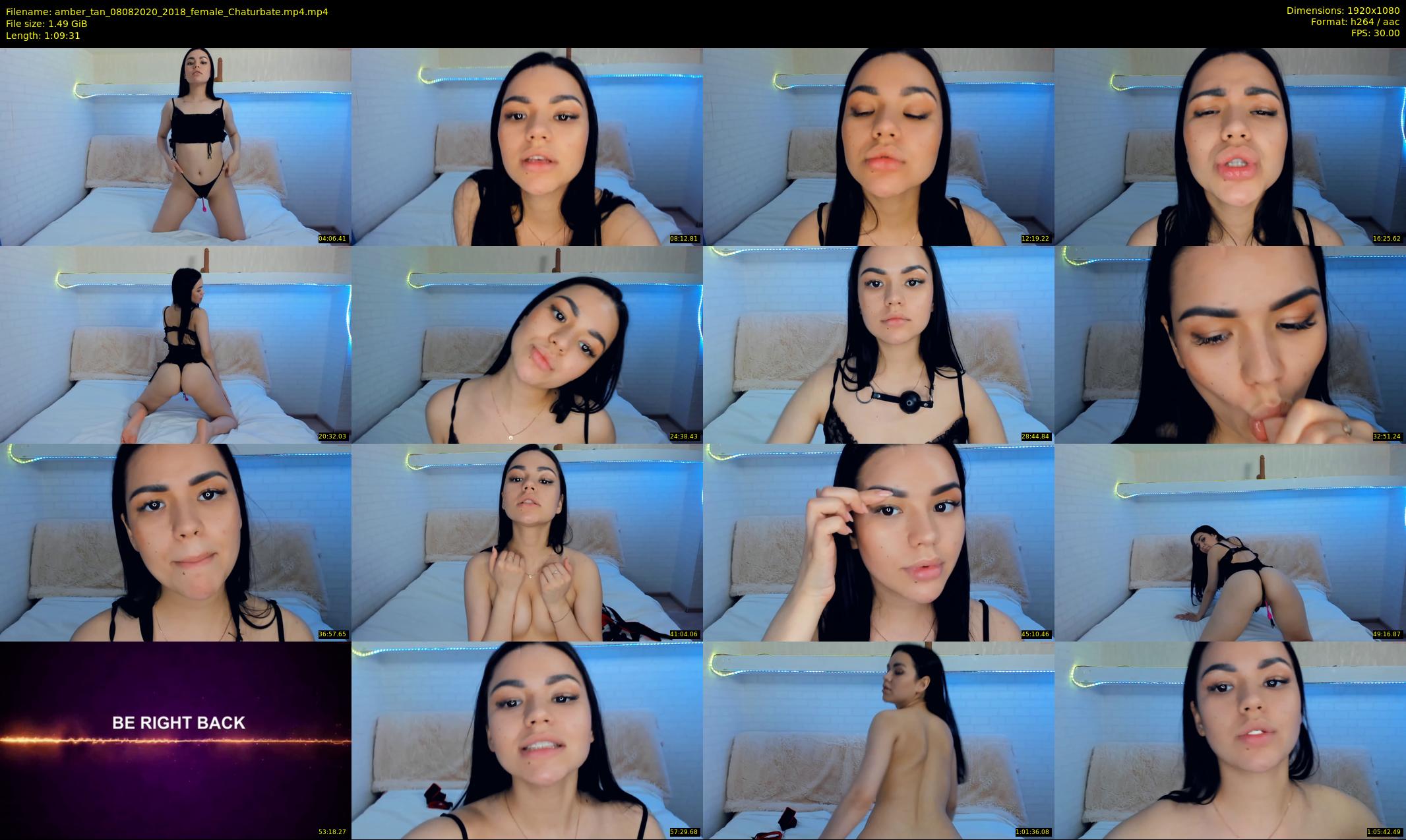 amber_tan — 70 minute Chaturbate female cam show recording, 1080p, Aug 8, 2020
