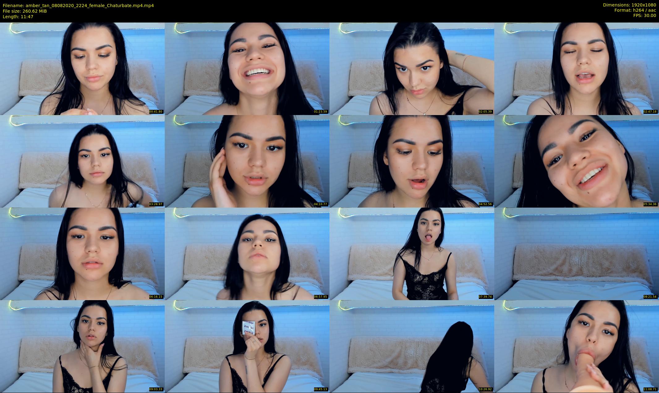amber_tan — 12 minute Chaturbate female cam show recording, 1080p, Aug 8, 2020