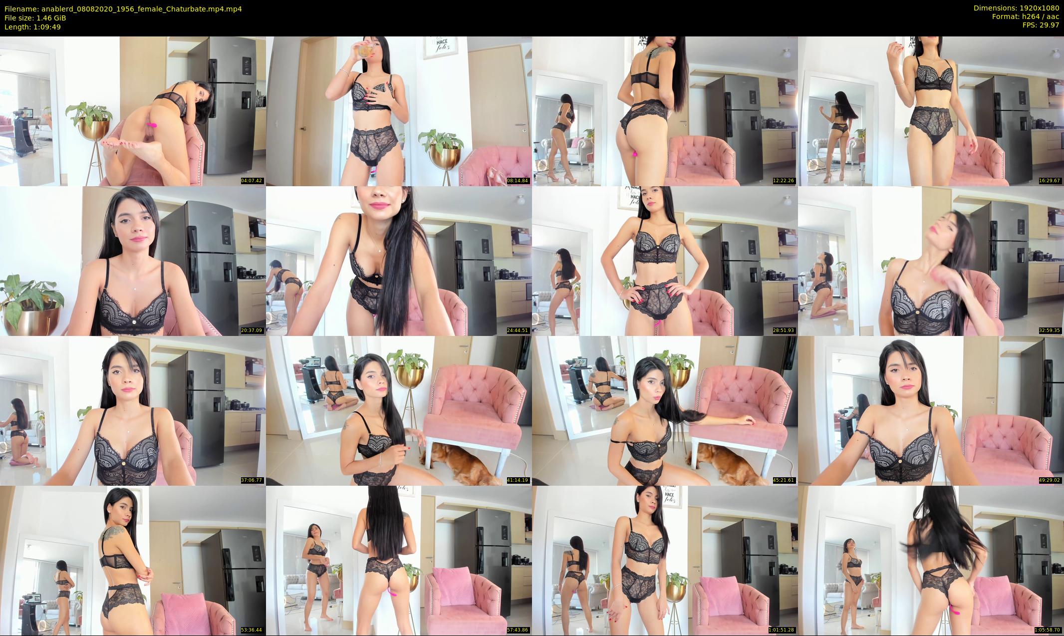 anablerd — 70 minute Chaturbate female cam show recording, 1080p, Aug 8, 2020
