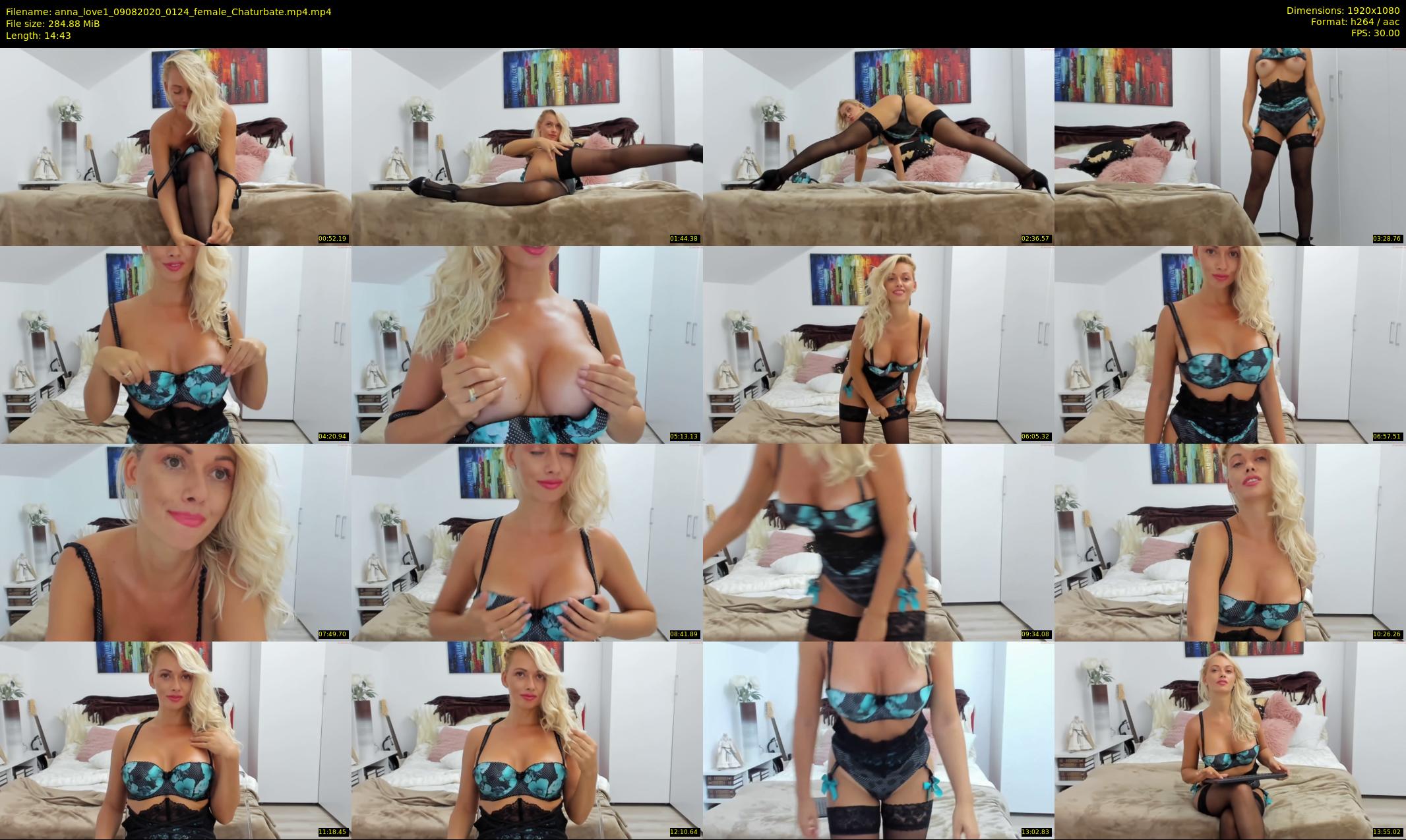 anna_love1 — 15 minute Chaturbate female cam show recording, 1080p, Aug 9, 2020