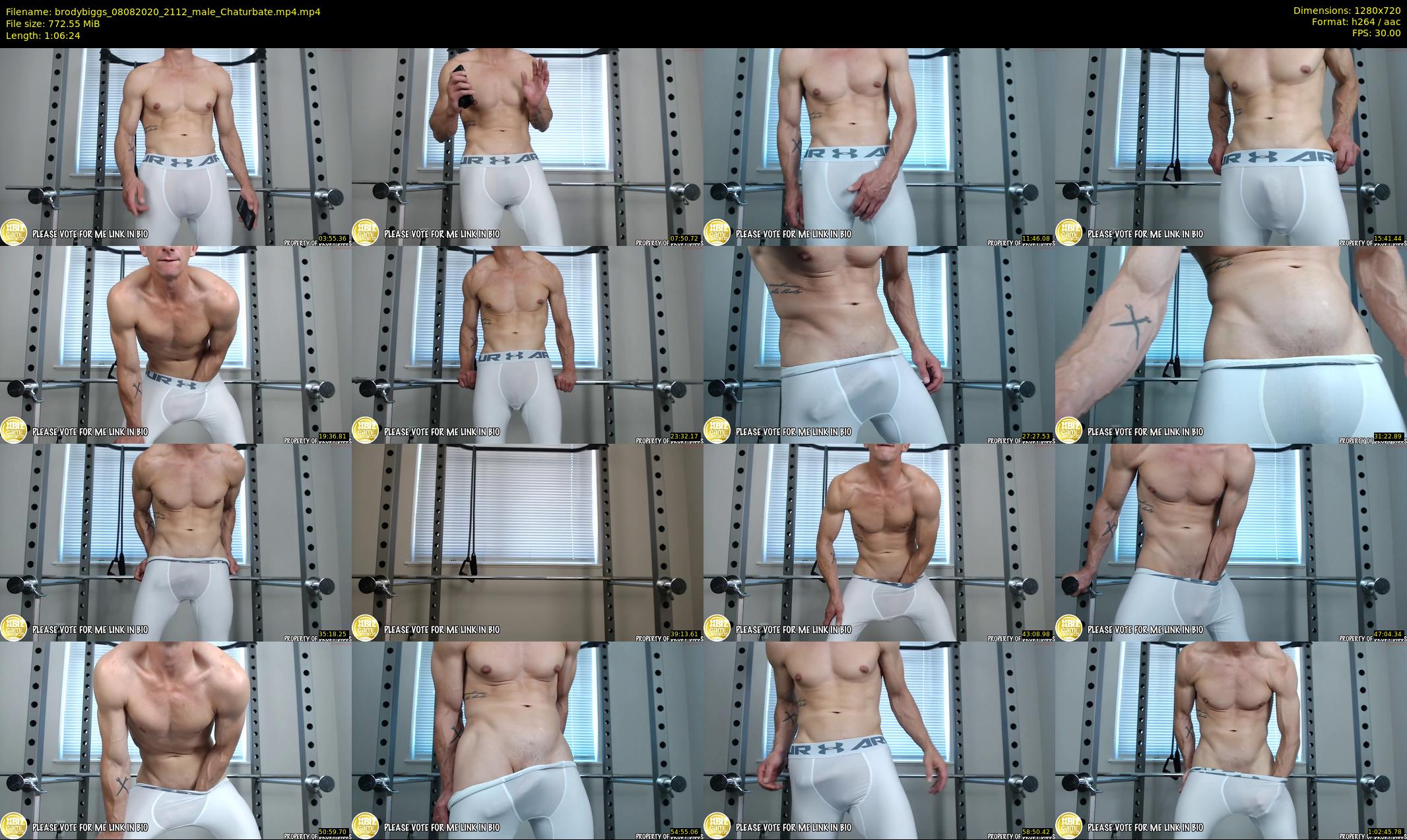 brodybiggs — 67 minute Chaturbate male cam show recording, 720p, Aug 8, 2020