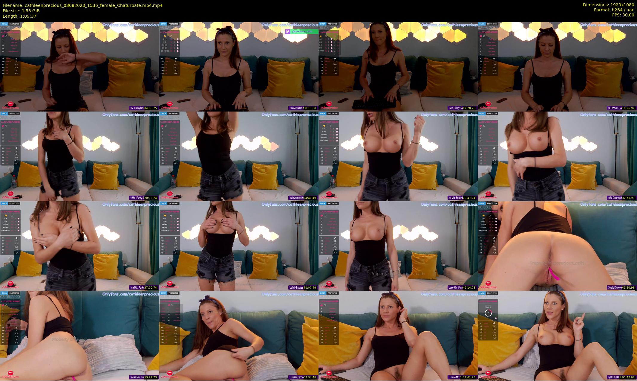 cathleenprecious — 70 minute Chaturbate female cam show recording, 1080p, Aug 8, 2020