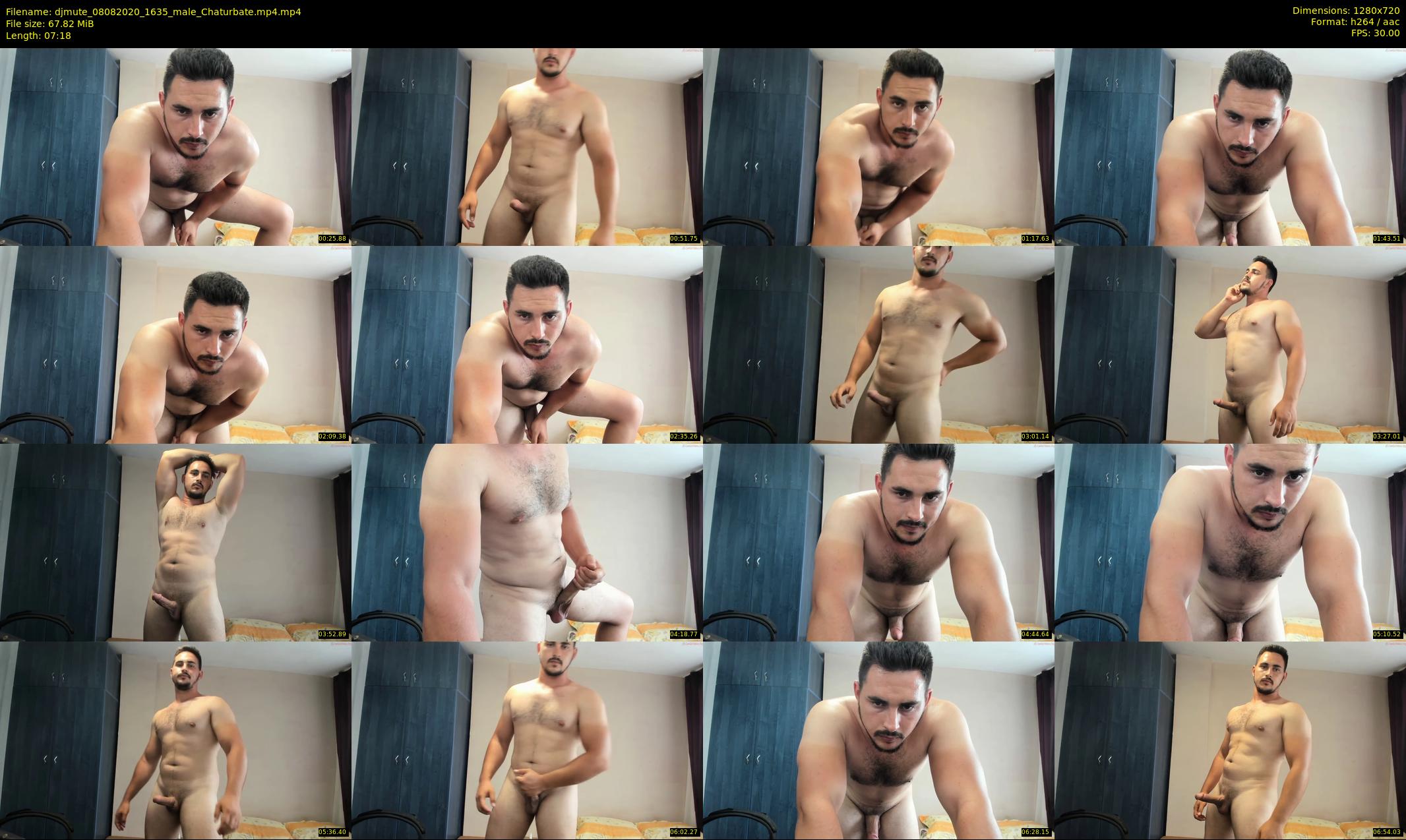 djmute — 8 minute Chaturbate male cam show recording, 720p, Aug 8, 2020