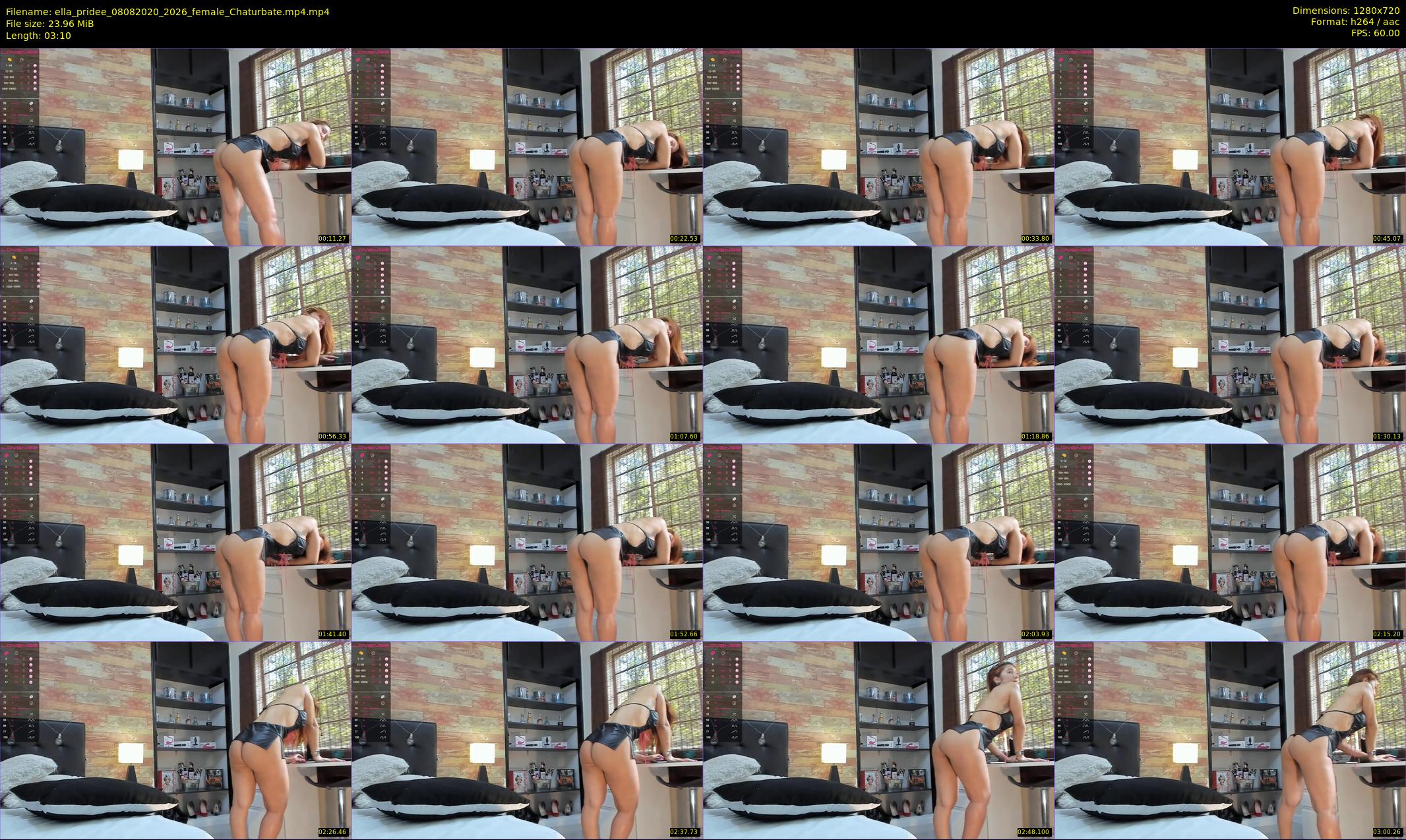 ella_pridee — 4 minute Chaturbate female cam show recording, 720p, Aug 8, 2020