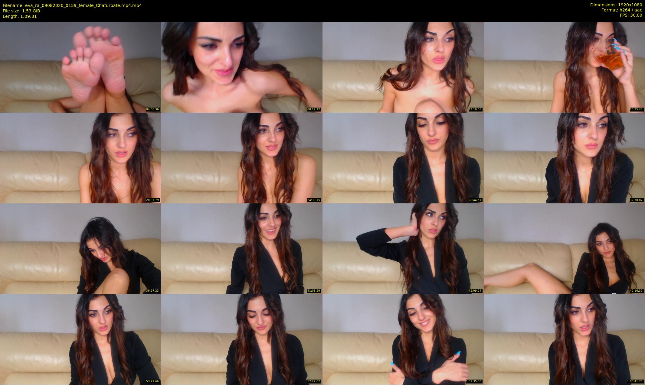 eva_ra — 70 minute Chaturbate female cam show recording, 1080p, Aug 9, 2020