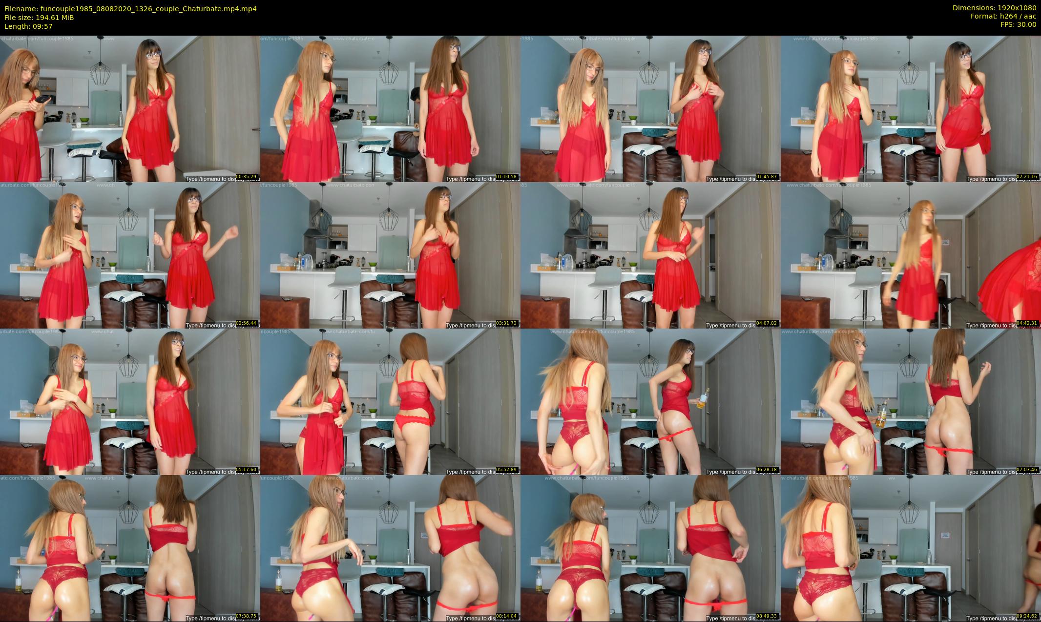 funcouple1985 — 10 minute Chaturbate couple cam show recording, 1080p, Aug 8, 2020
