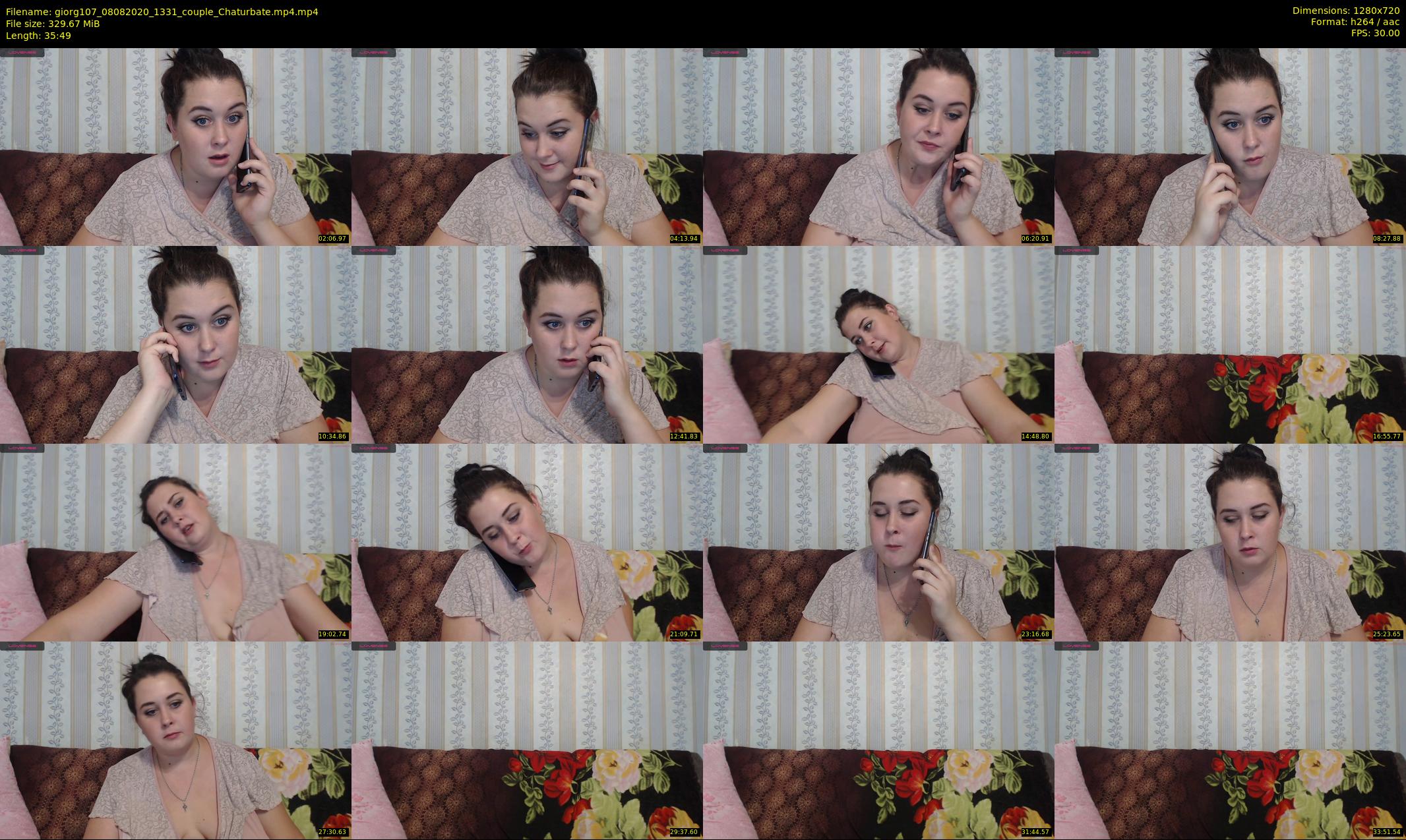 giorg107 — 36 minute Chaturbate couple cam show recording, 720p, Aug 8, 2020