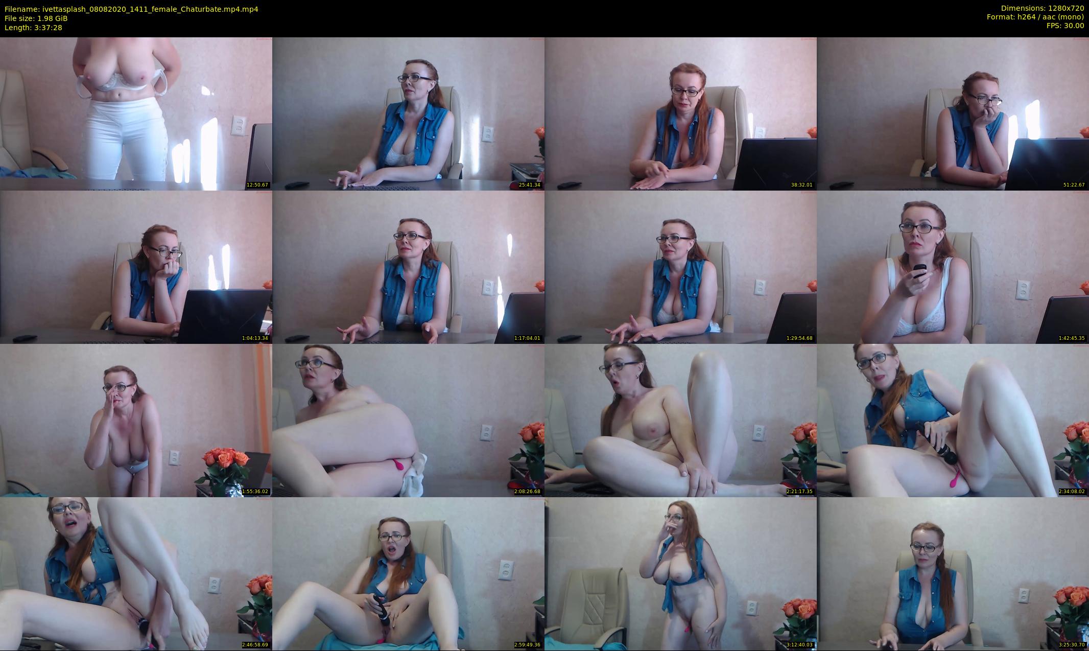 ivettasplash — 218 minute Chaturbate female cam show recording, 720p, Aug 8, 2020