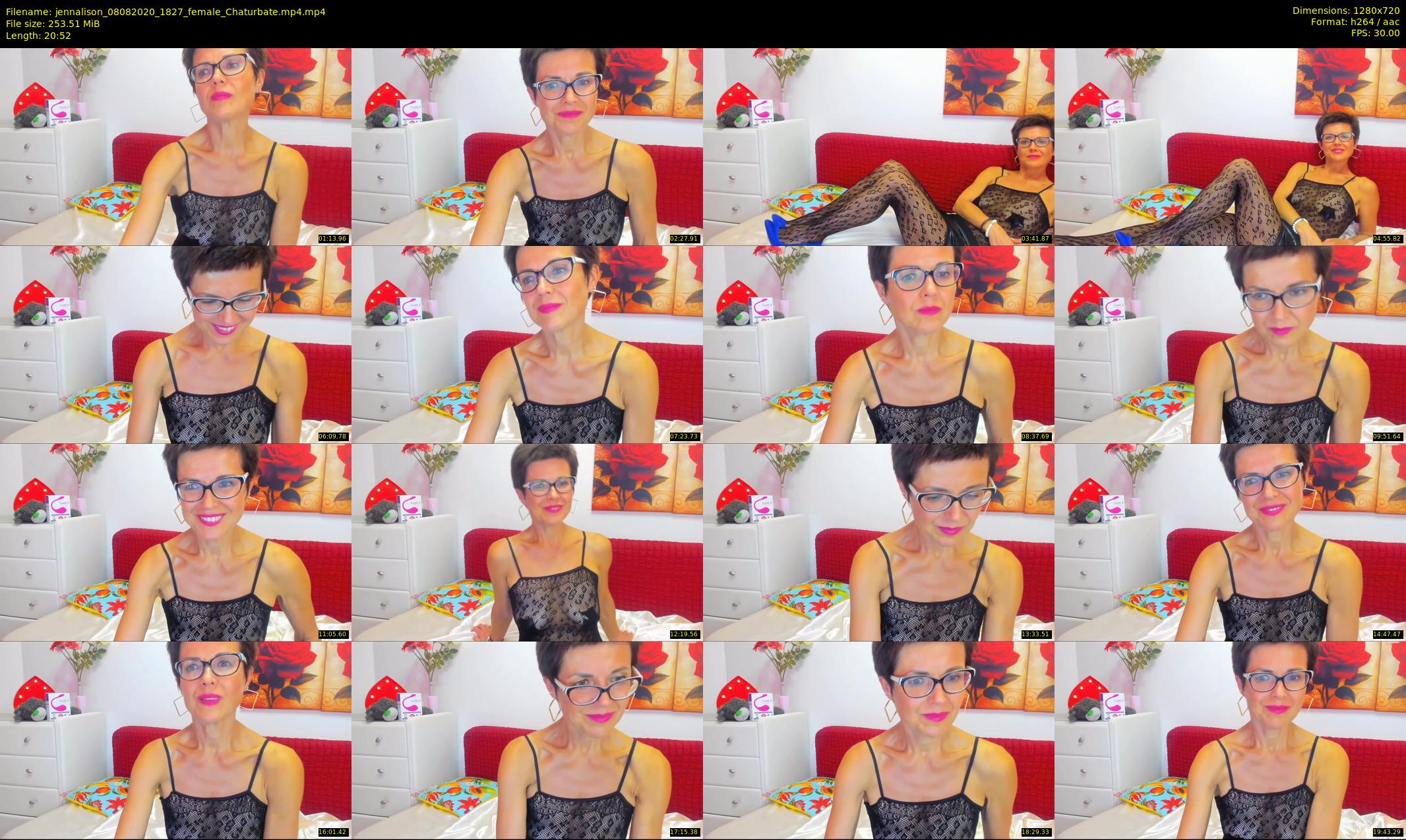 jennalison — 21 minute Chaturbate female cam show recording, 720p, Aug 8, 2020