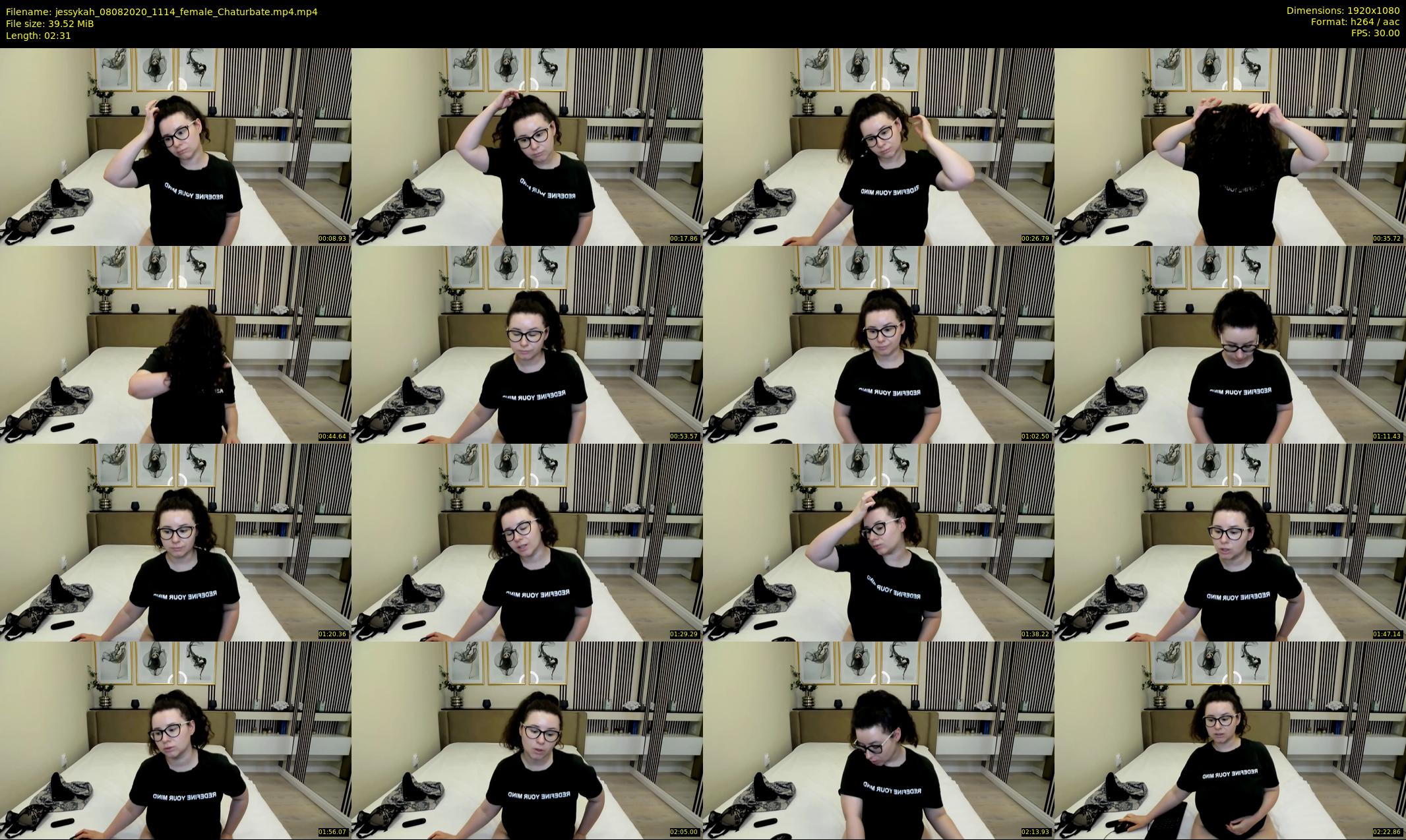 jessykah — 3 minute Chaturbate female cam show recording, 1080p, Aug 8, 2020