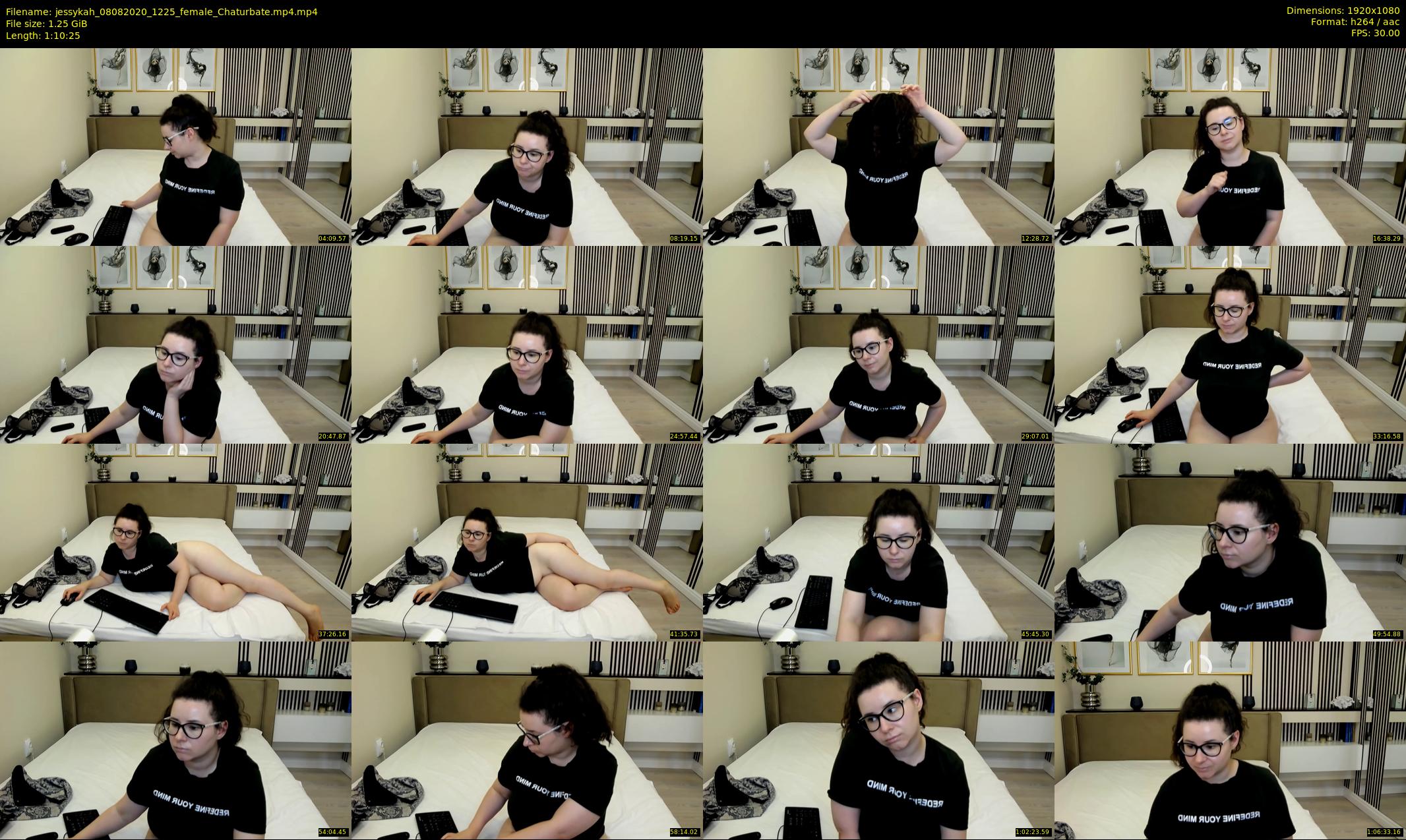 jessykah — 71 minute Chaturbate female cam show recording, 1080p, Aug 8, 2020