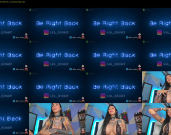 lia_xiomy_ — 65 minute Chaturbate female cam show recording, 1080p, Aug 9, 2020