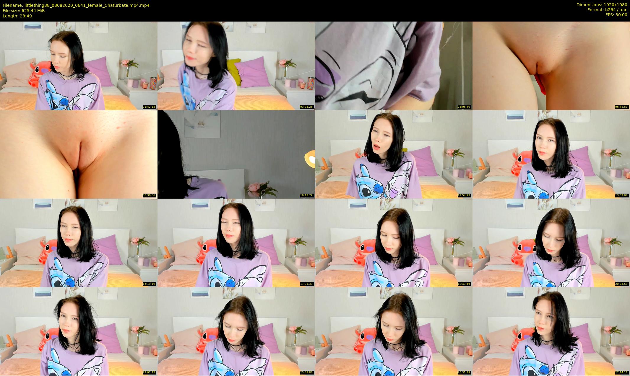 littlething88 — 29 minute Chaturbate female cam show recording, 1080p, Aug 8, 2020