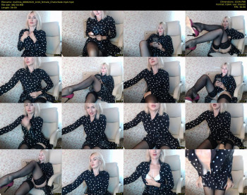 mallinia — 40 minute Chaturbate female cam show recording, 720p, Aug 8, 2020