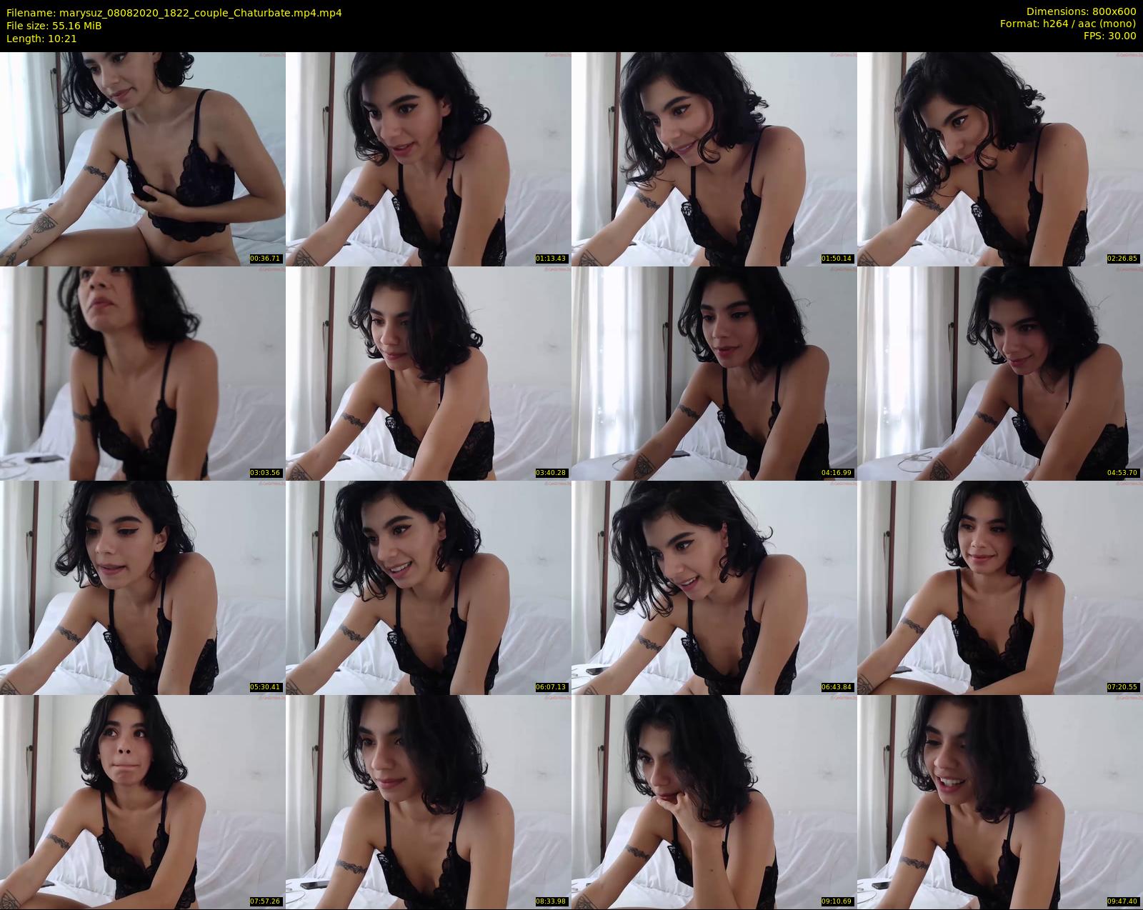 marysuz — 11 minute Chaturbate couple cam show recording, 480p, Aug 8, 2020