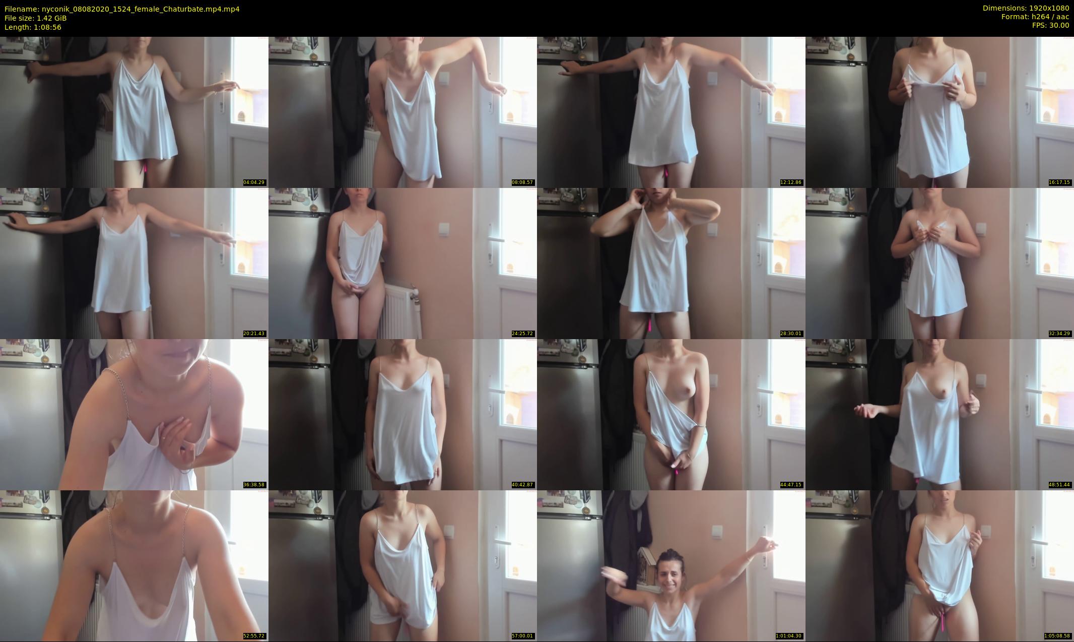 nyconik — 69 minute Chaturbate female cam show recording, 1080p, Aug 8, 2020