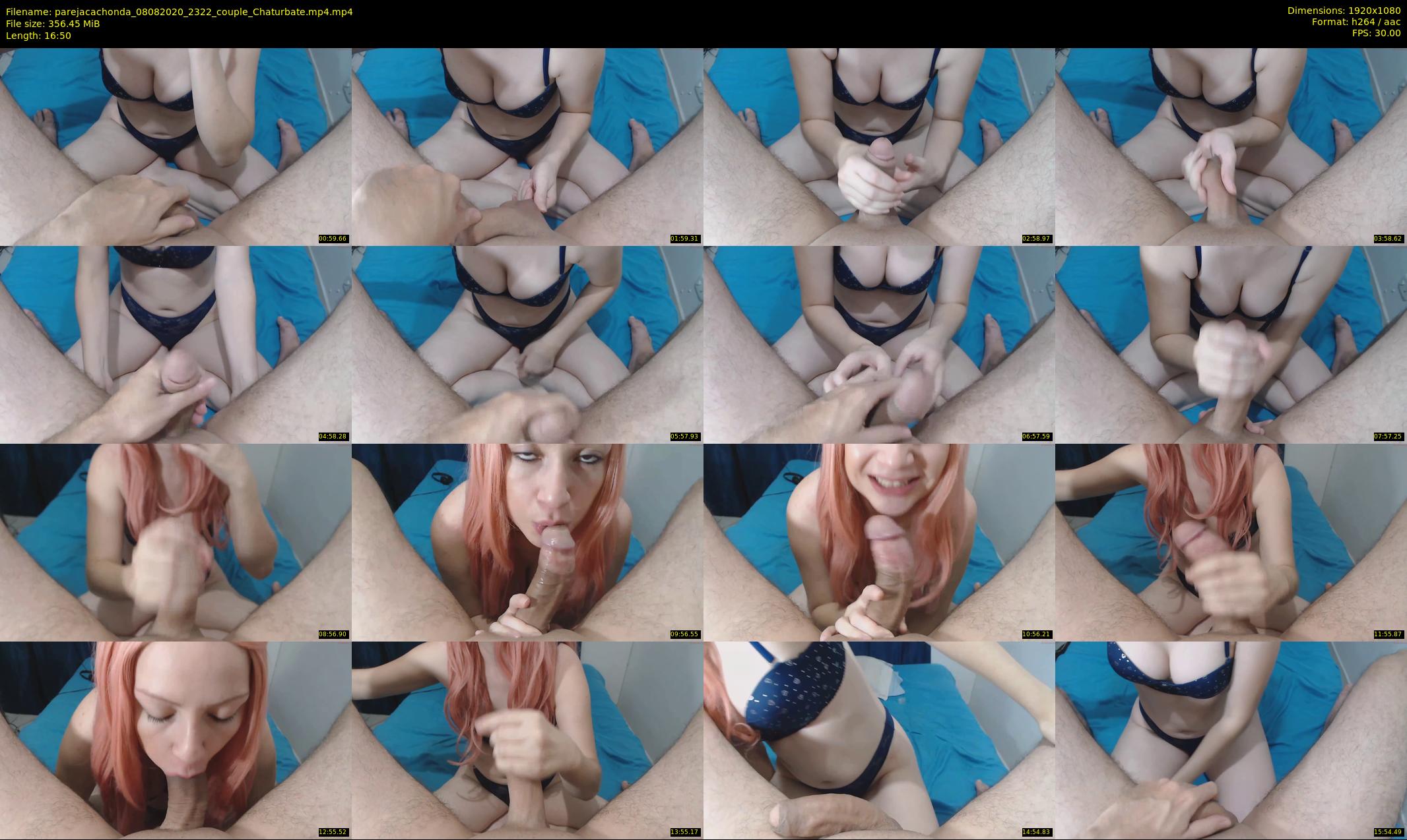 parejacachonda — 17 minute Chaturbate couple cam show recording, 1080p, Aug 8, 2020