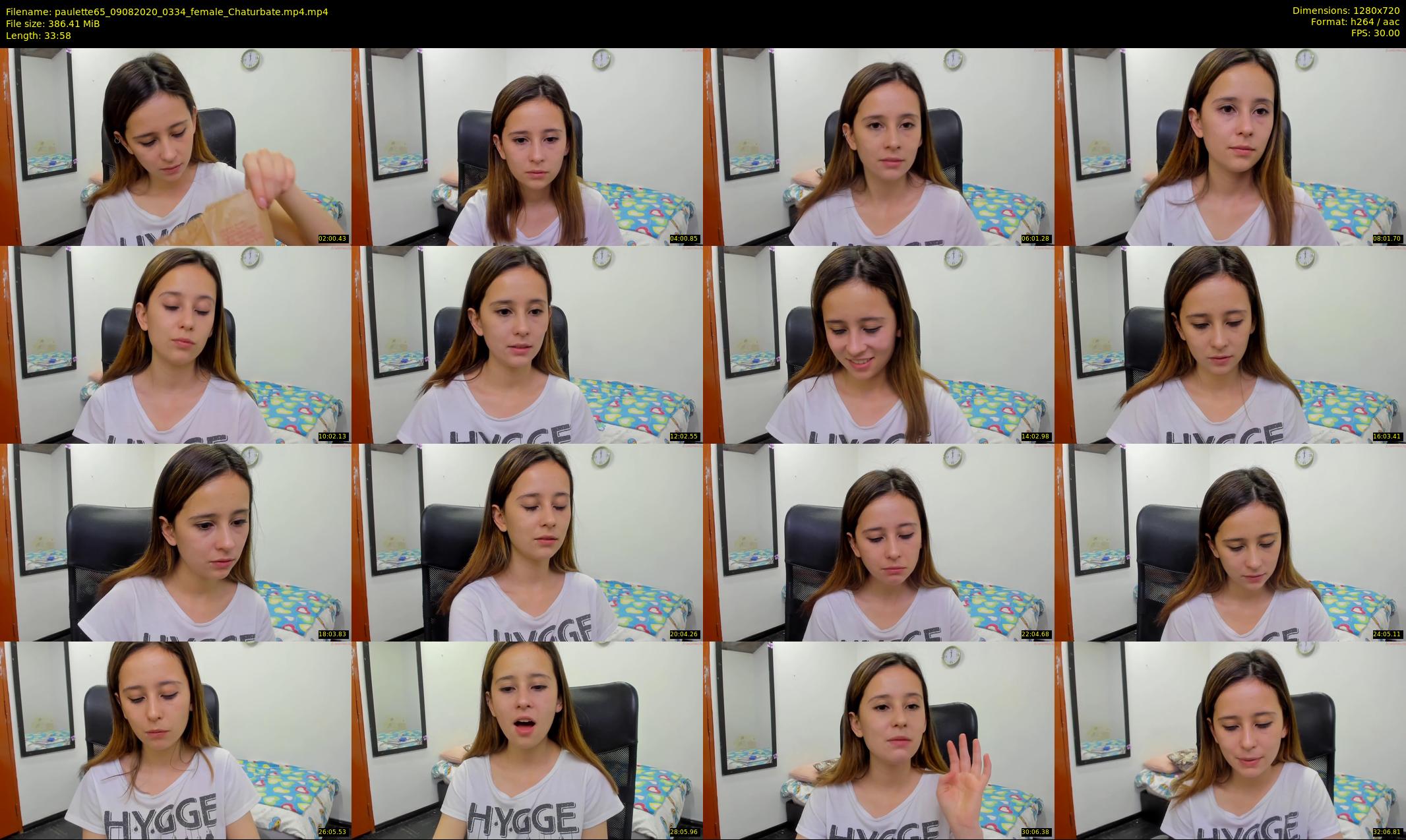 paulette65 — 34 minute Chaturbate female cam show recording, 720p, Aug 9, 2020