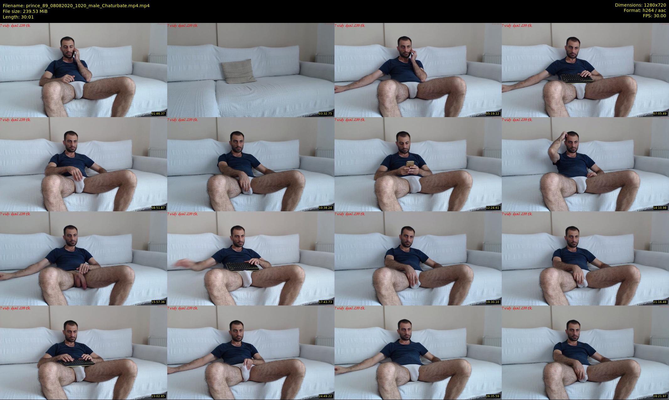 prince_89 — 31 minute Chaturbate male cam show recording, 720p, Aug 8, 2020