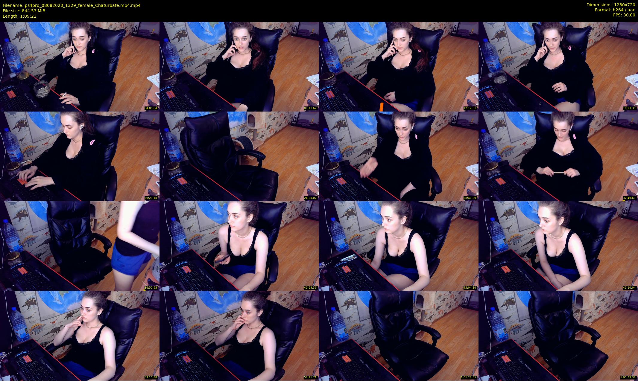 ps4pro — 70 minute Chaturbate female cam show recording, 720p, Aug 8, 2020