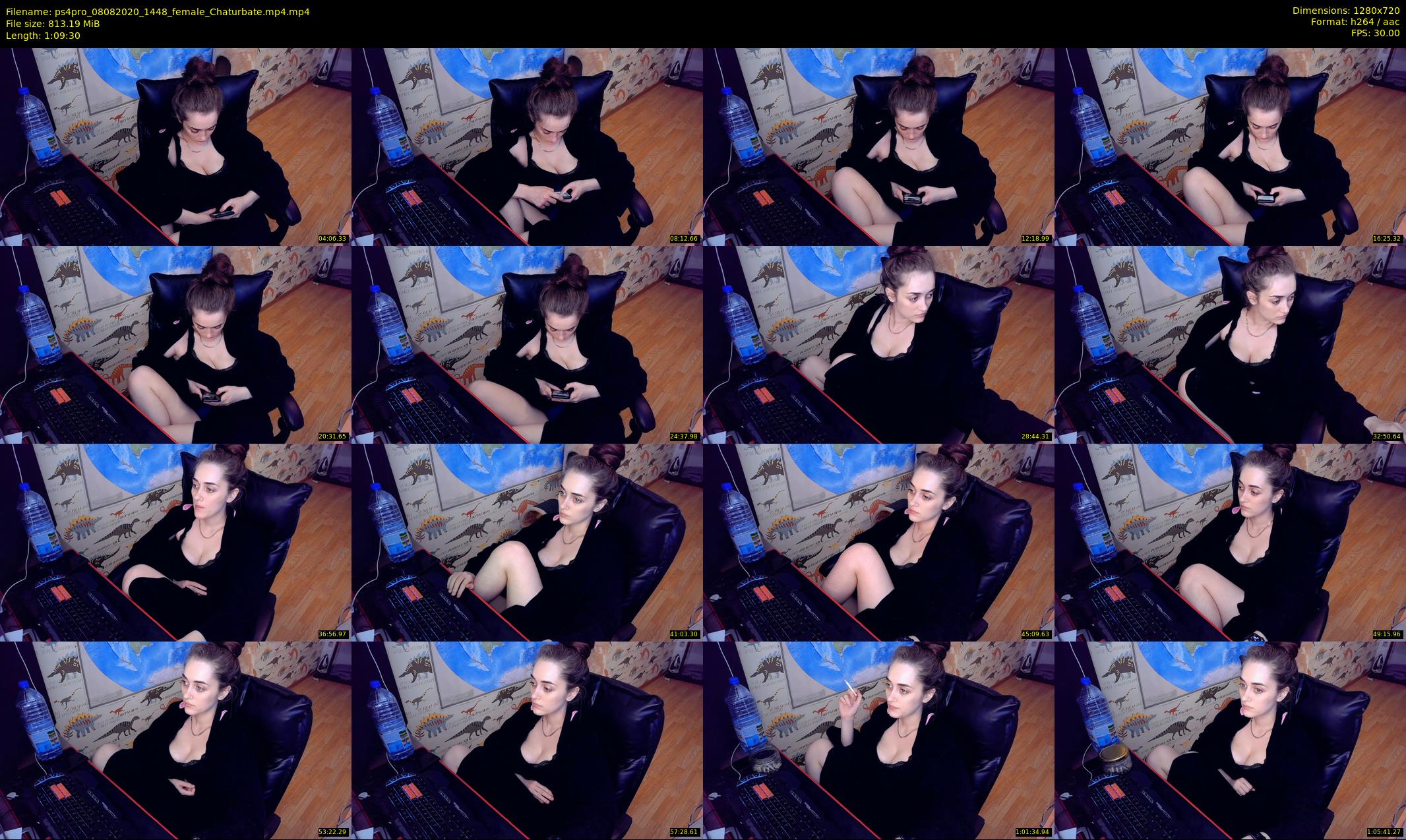 ps4pro — 70 minute Chaturbate female cam show recording, 720p, Aug 8, 2020