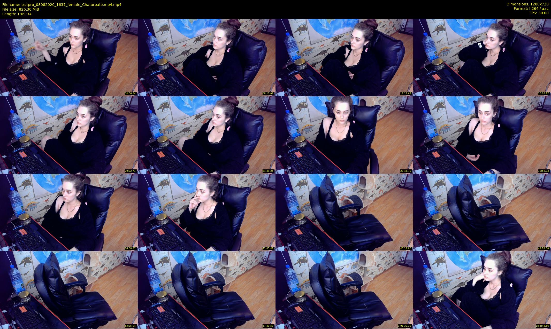 ps4pro — 70 minute Chaturbate female cam show recording, 720p, Aug 8, 2020