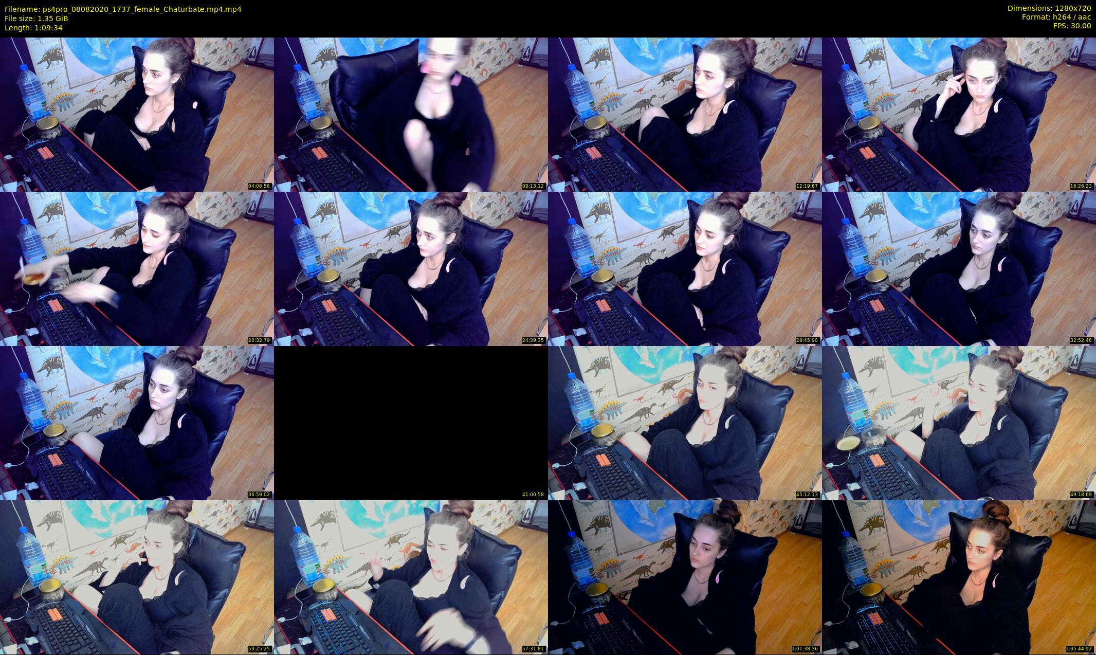 ps4pro — 70 minute Chaturbate female cam show recording, 720p, Aug 8, 2020
