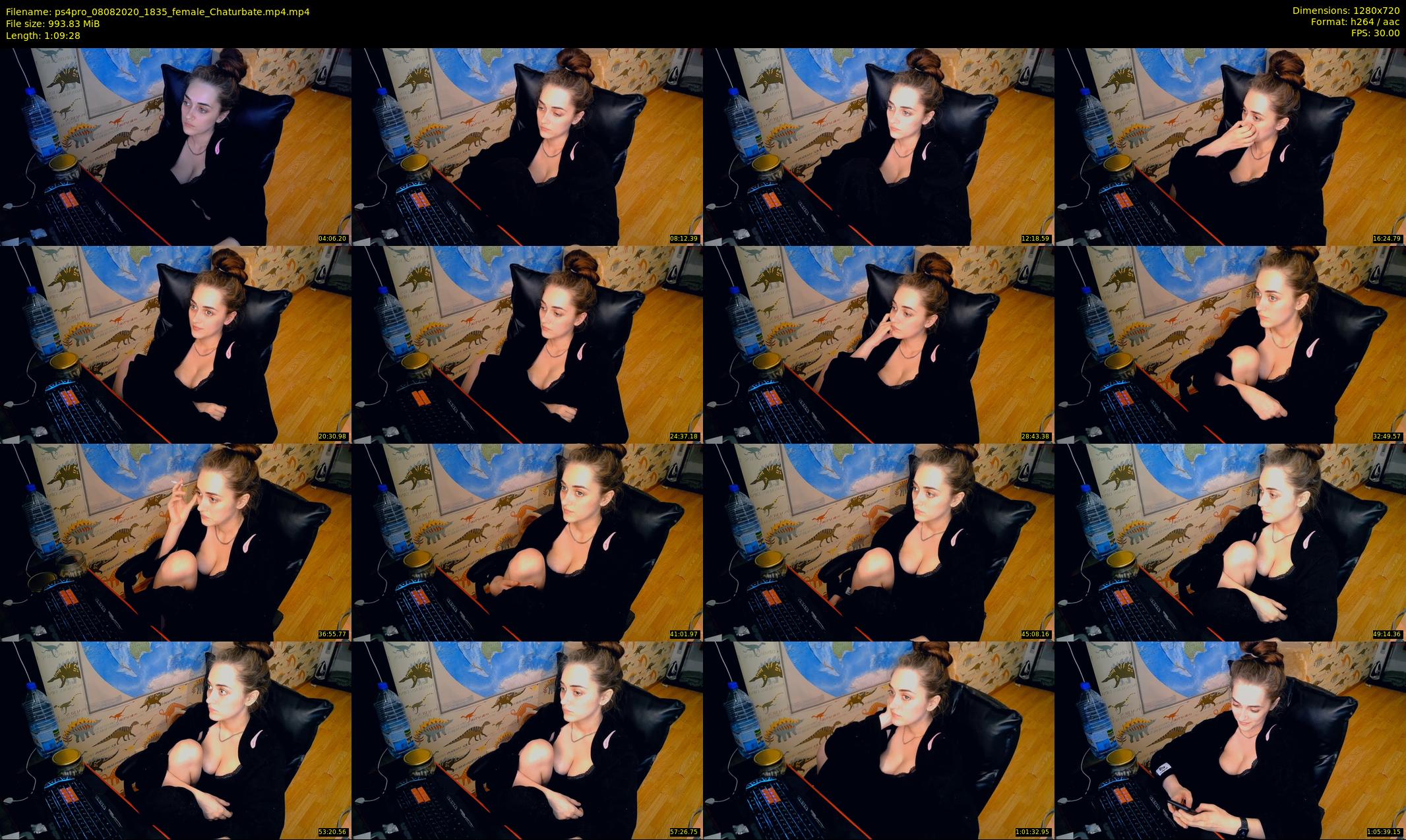 ps4pro — 70 minute Chaturbate female cam show recording, 720p, Aug 8, 2020