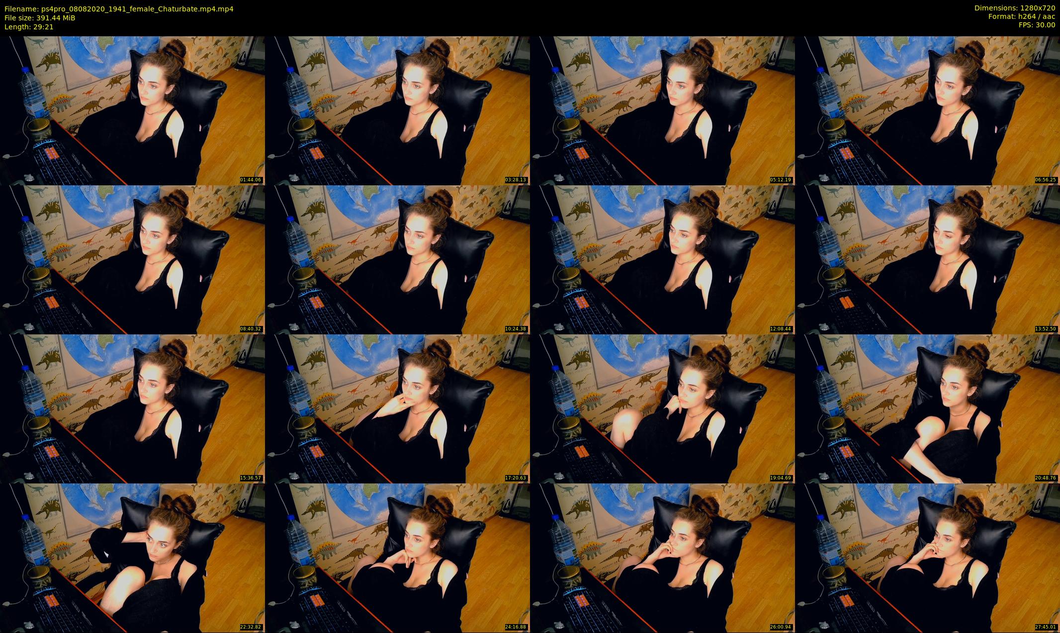 ps4pro — 30 minute Chaturbate female cam show recording, 720p, Aug 8, 2020