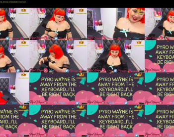 pyrowayne — 19 minute Chaturbate female cam show recording, 720p, Aug 8, 2020