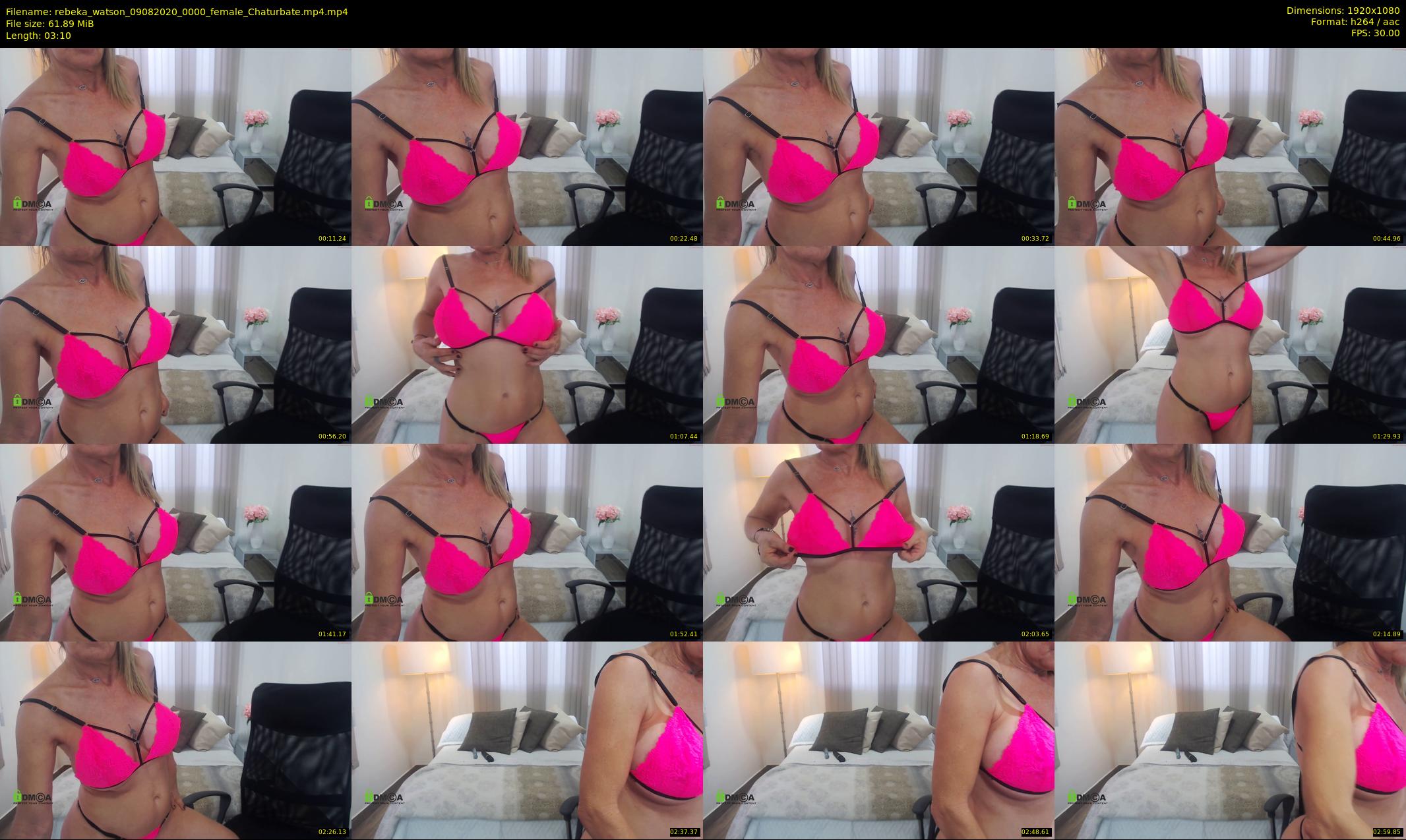 rebeka_watson — 4 minute Chaturbate female cam show recording, 1080p, Aug 9, 2020