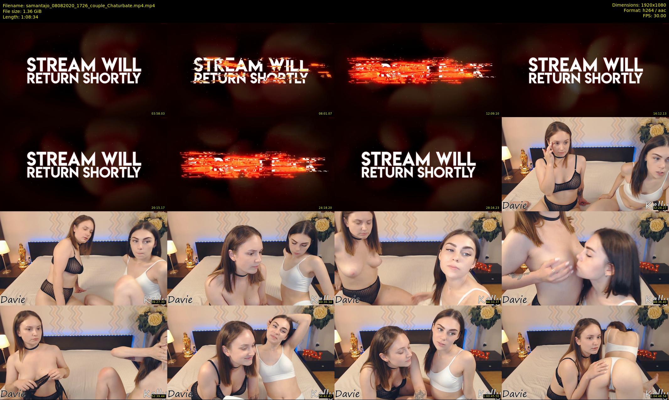 samantajo — 69 minute Chaturbate female cam show recording, 1080p, Aug 8, 2020