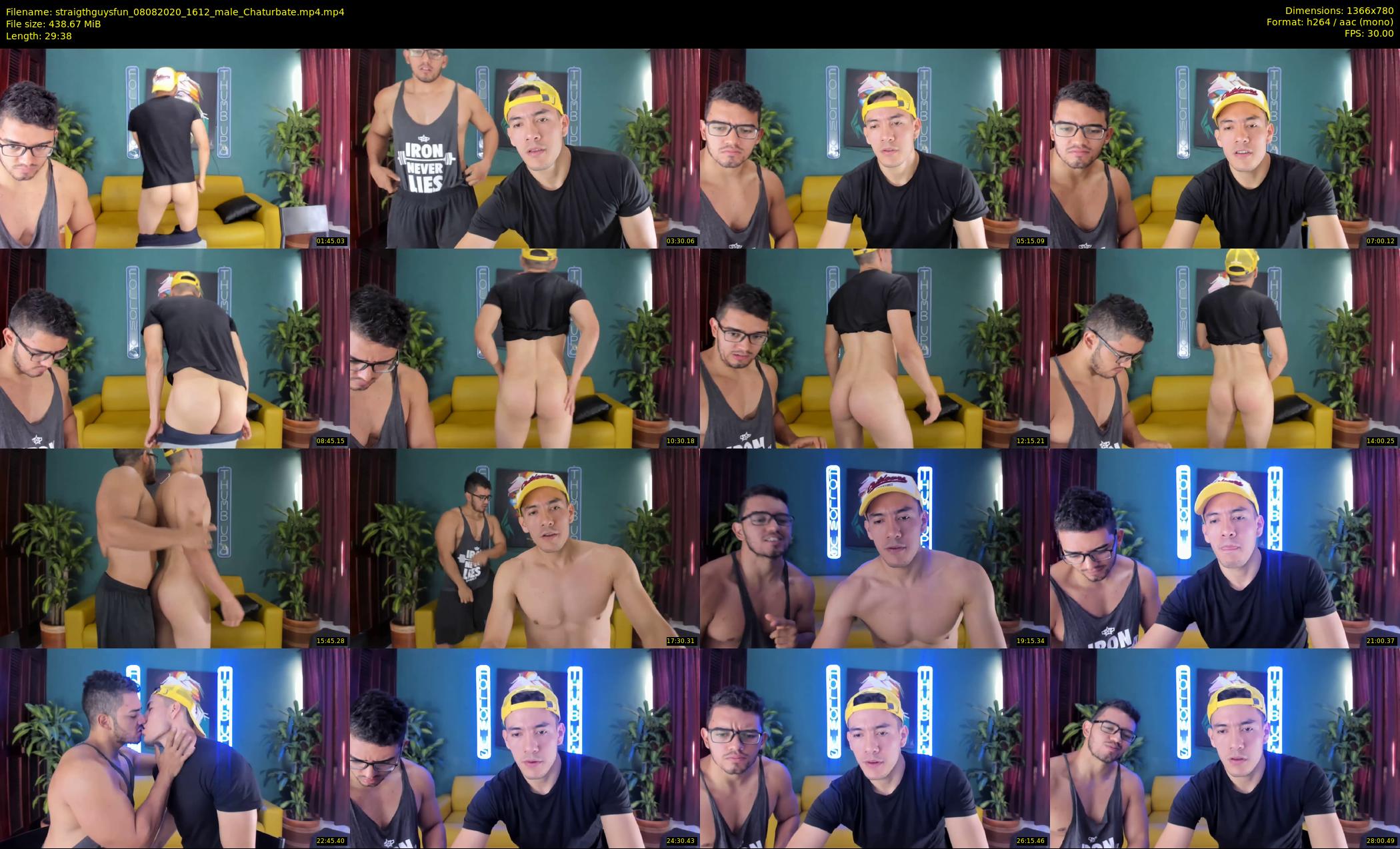 straigthguysfun — 30 minute Chaturbate male cam show recording, 720p, Aug 8, 2020