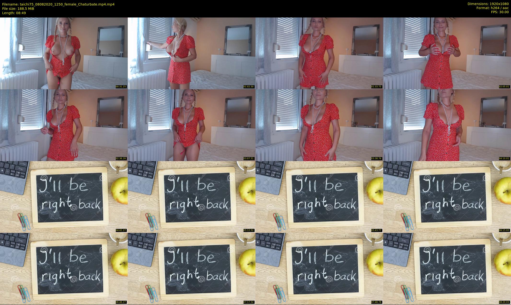 taichi75 — 9 minute Chaturbate female cam show recording, 1080p, Aug 8, 2020