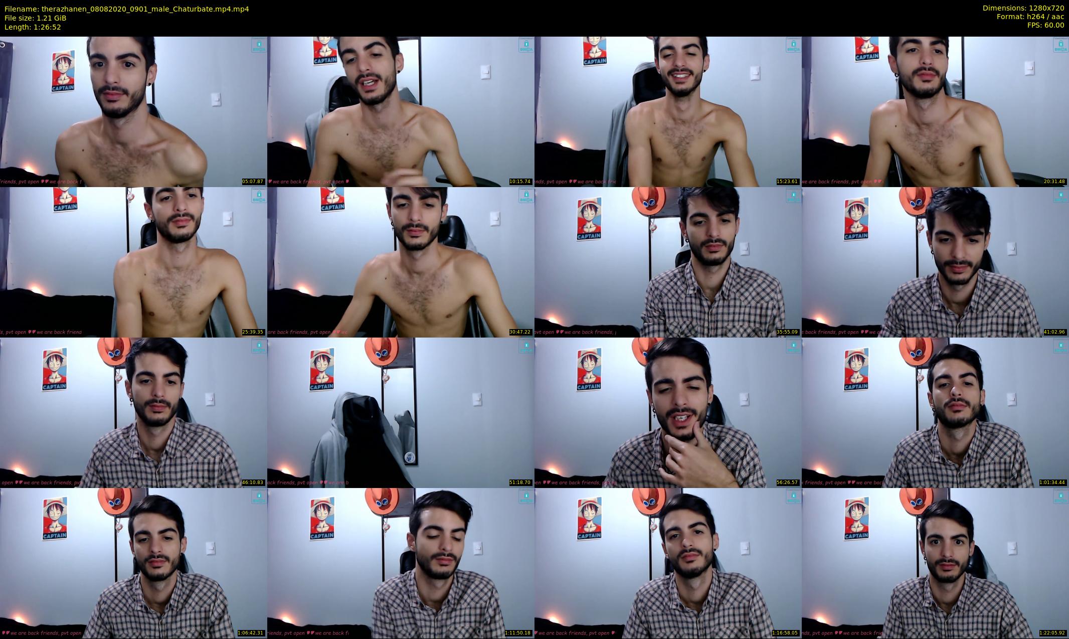 therazhanen — 87 minute Chaturbate couple cam show recording, 720p, Aug 8, 2020
