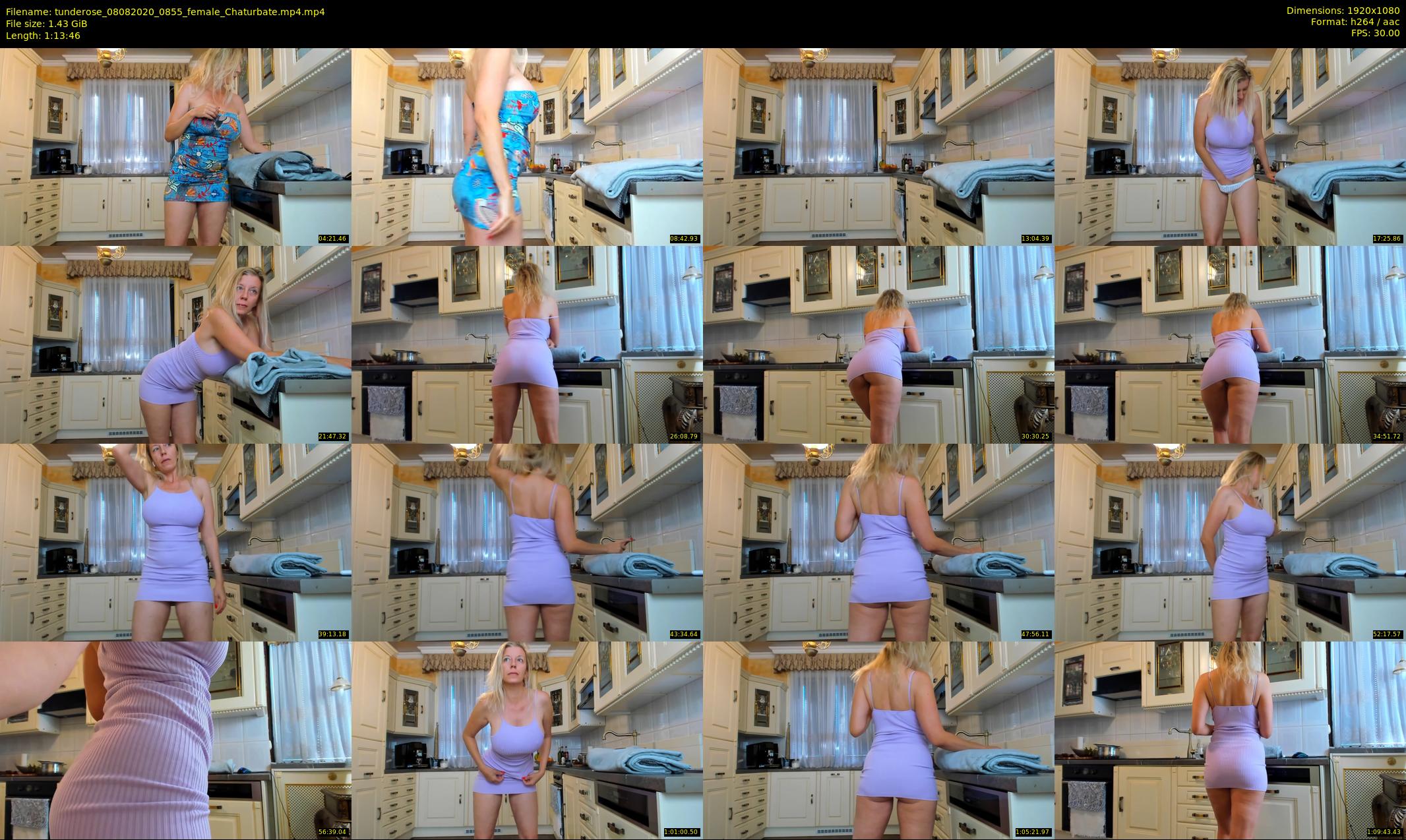 tunderose — 74 minute Chaturbate female cam show recording, 1080p, Aug 8, 2020