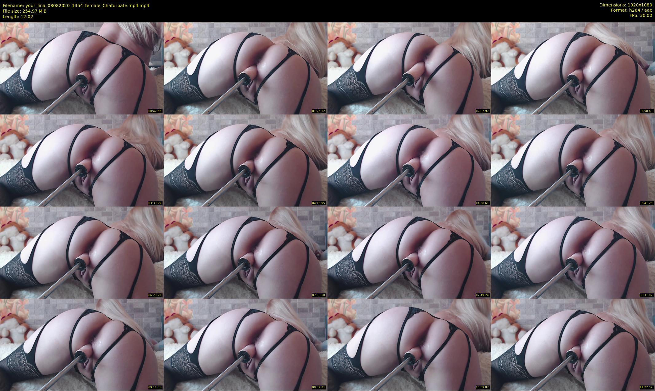 your_lina — 13 minute Chaturbate female cam show recording, 1080p, Aug 8, 2020