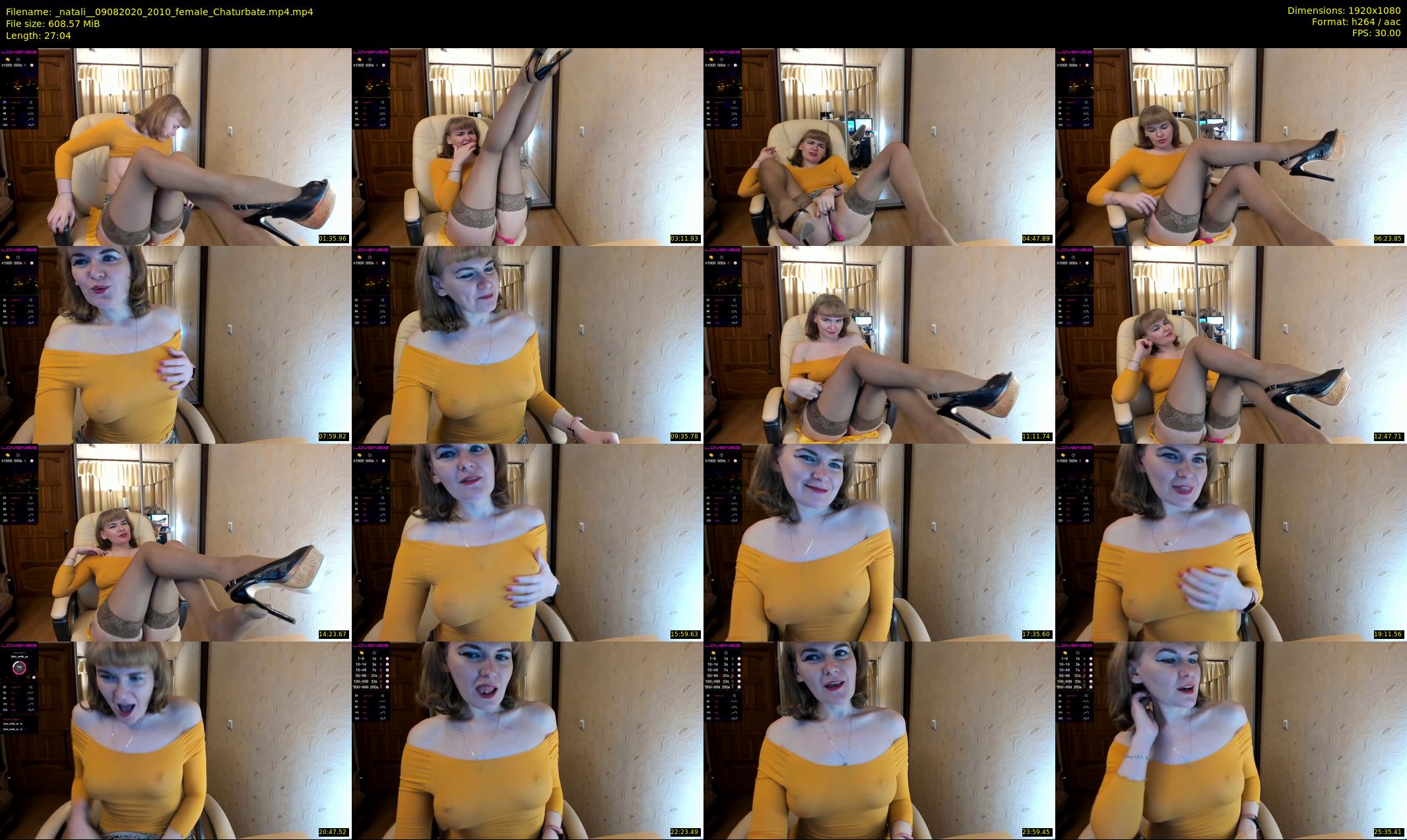 _natali_ — 28 minute Chaturbate female cam show recording, 1080p, Aug 9, 2020