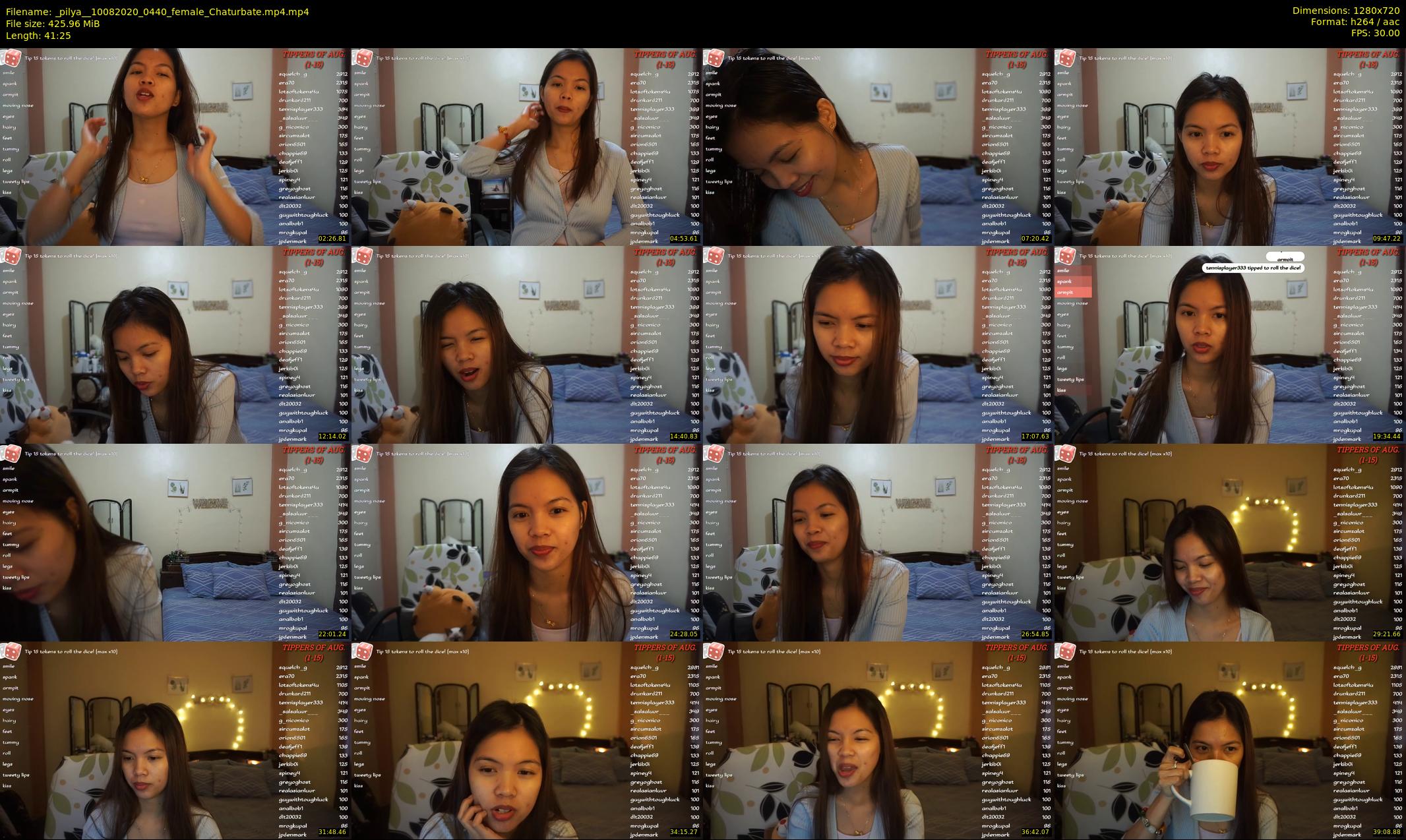 _pilya_ — 42 minute Chaturbate female cam show recording, 720p, Aug 10, 2020