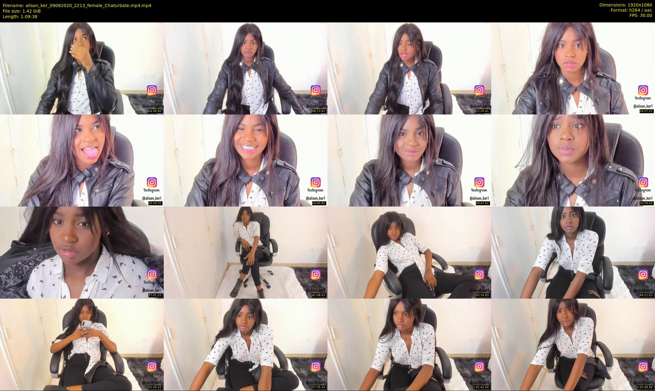 alison_ker — 70 minute Chaturbate female cam show recording, 1080p, Aug 9, 2020