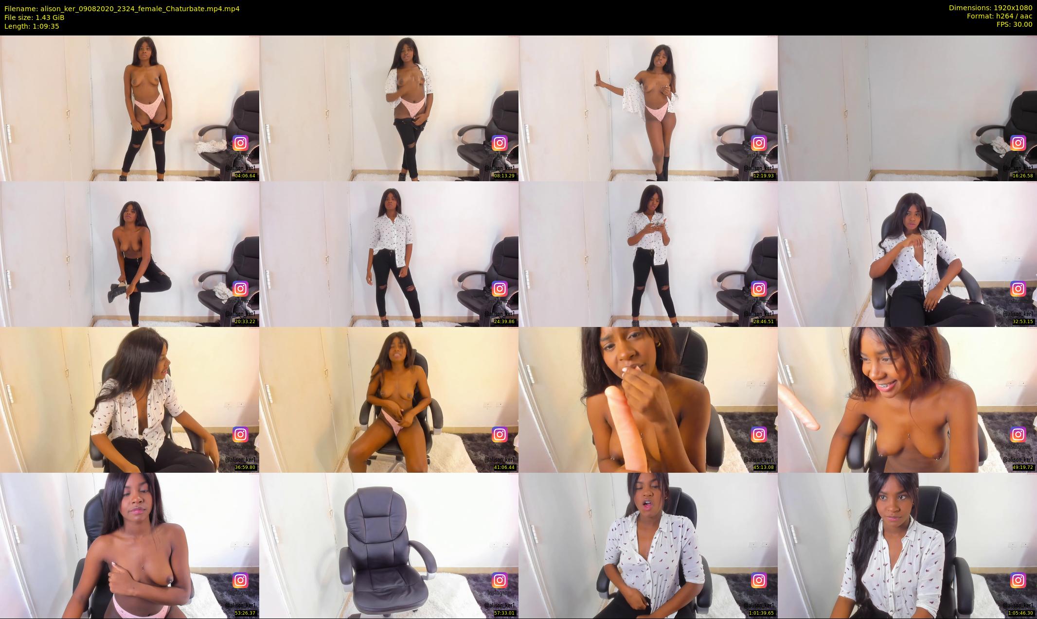 alison_ker — 70 minute Chaturbate female cam show recording, 1080p, Aug 9, 2020