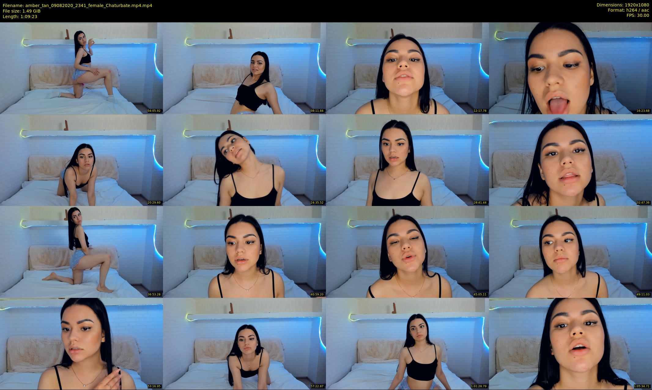 amber_tan — 70 minute Chaturbate female cam show recording, 1080p, Aug 9, 2020